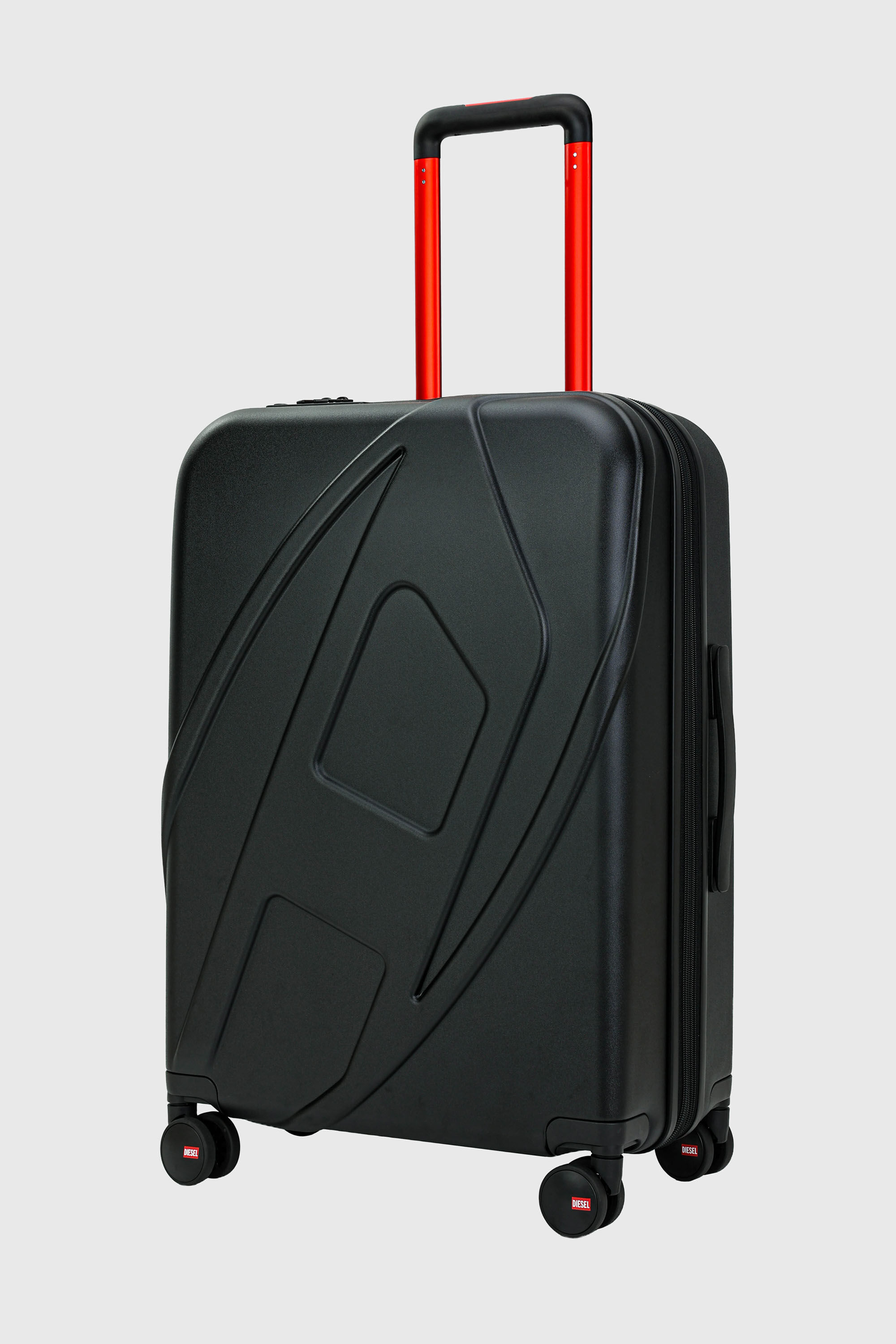 Diesel - LU0043 HARD LUGGAGE - DSL012, Valise Oval D taille M Mixte in Noir - 5