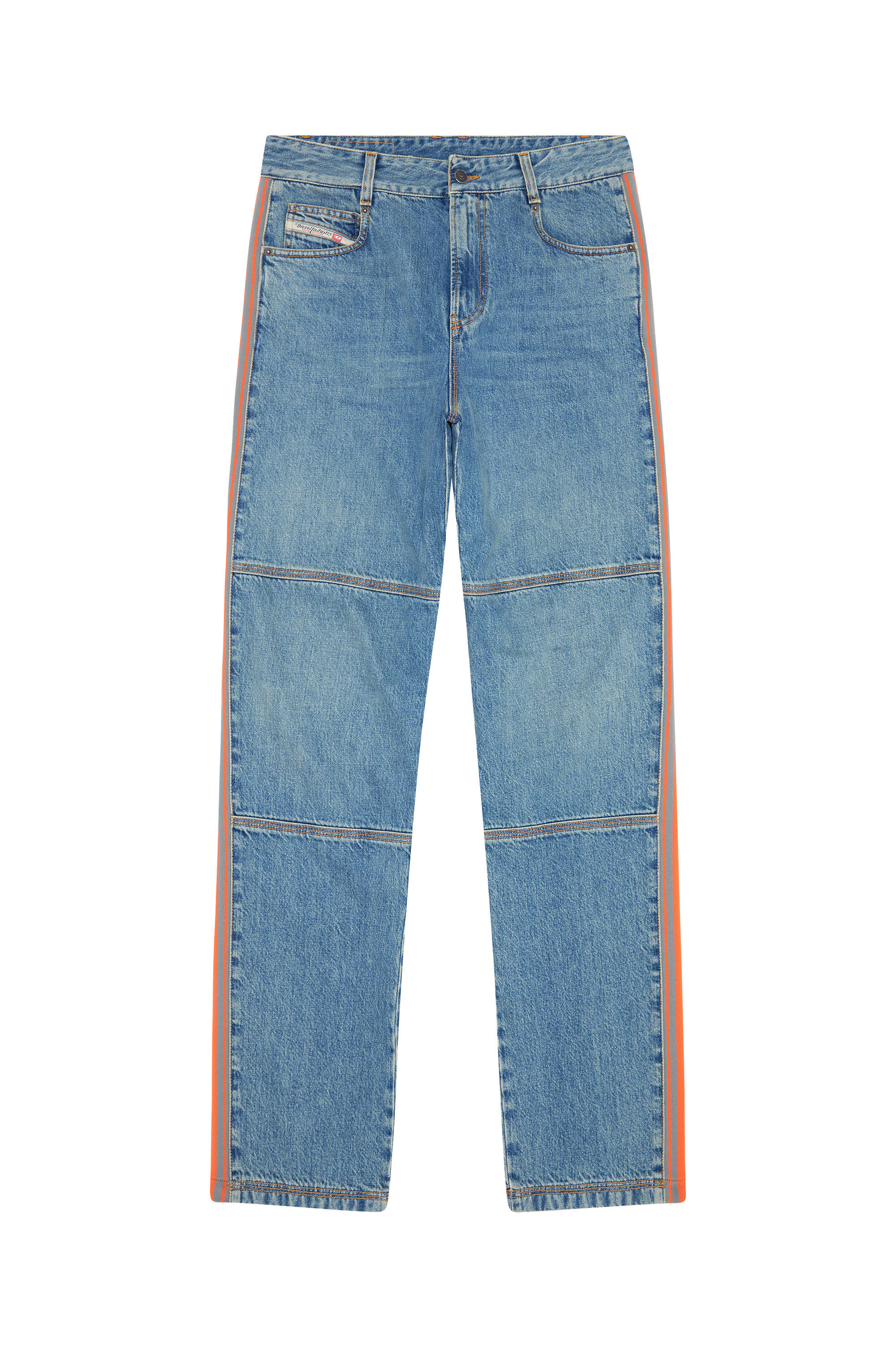 Diesel - D-Arbus 0EIAW Straight Jeans, Bleu moyen - Image 2