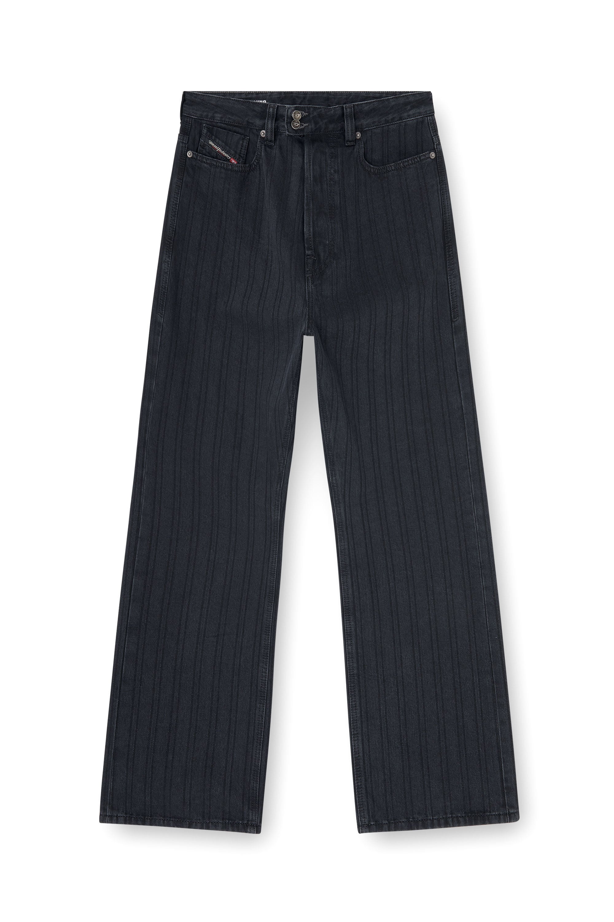 Diesel - Herren Relaxed Jeans 1980 D-Eeper 09Q12, Schwarz/Dunkelgrau - 6