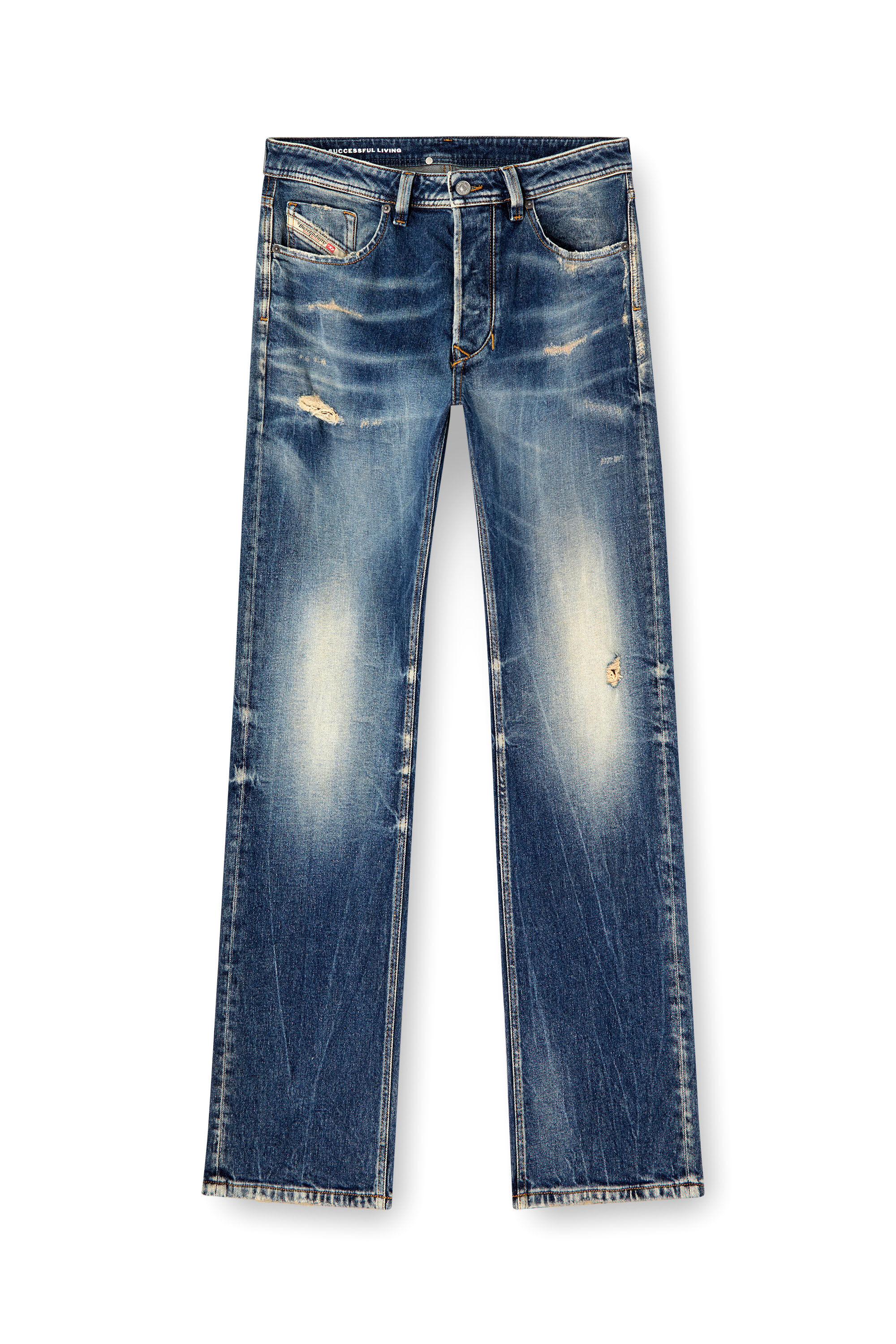Diesel - Regular Jeans 1985 Larkee 007Y6 Uomo, Blu Scuro - Image 2