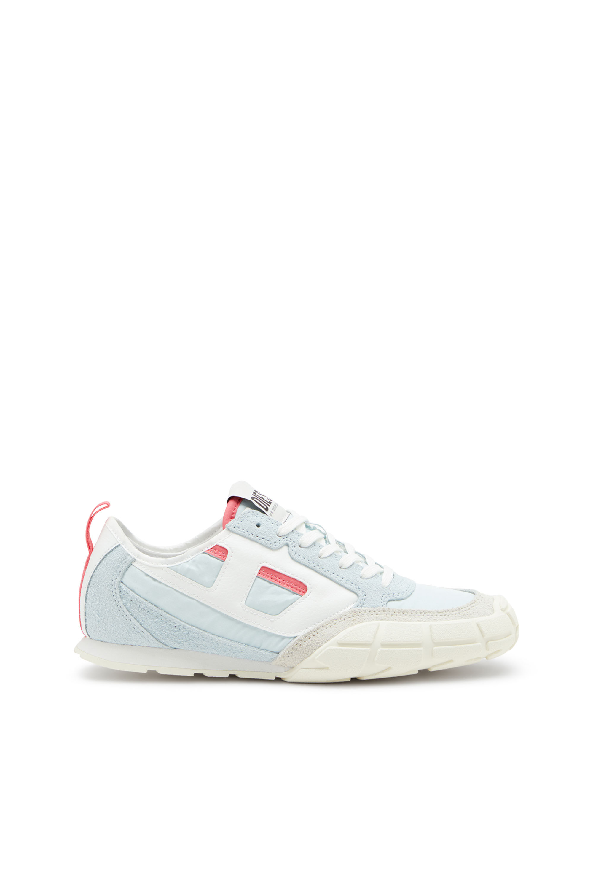 Diesel - S-PAGODHA LOW W, Sneaker in pelle, suede e ripstop Donna in ToBeDefined - 1