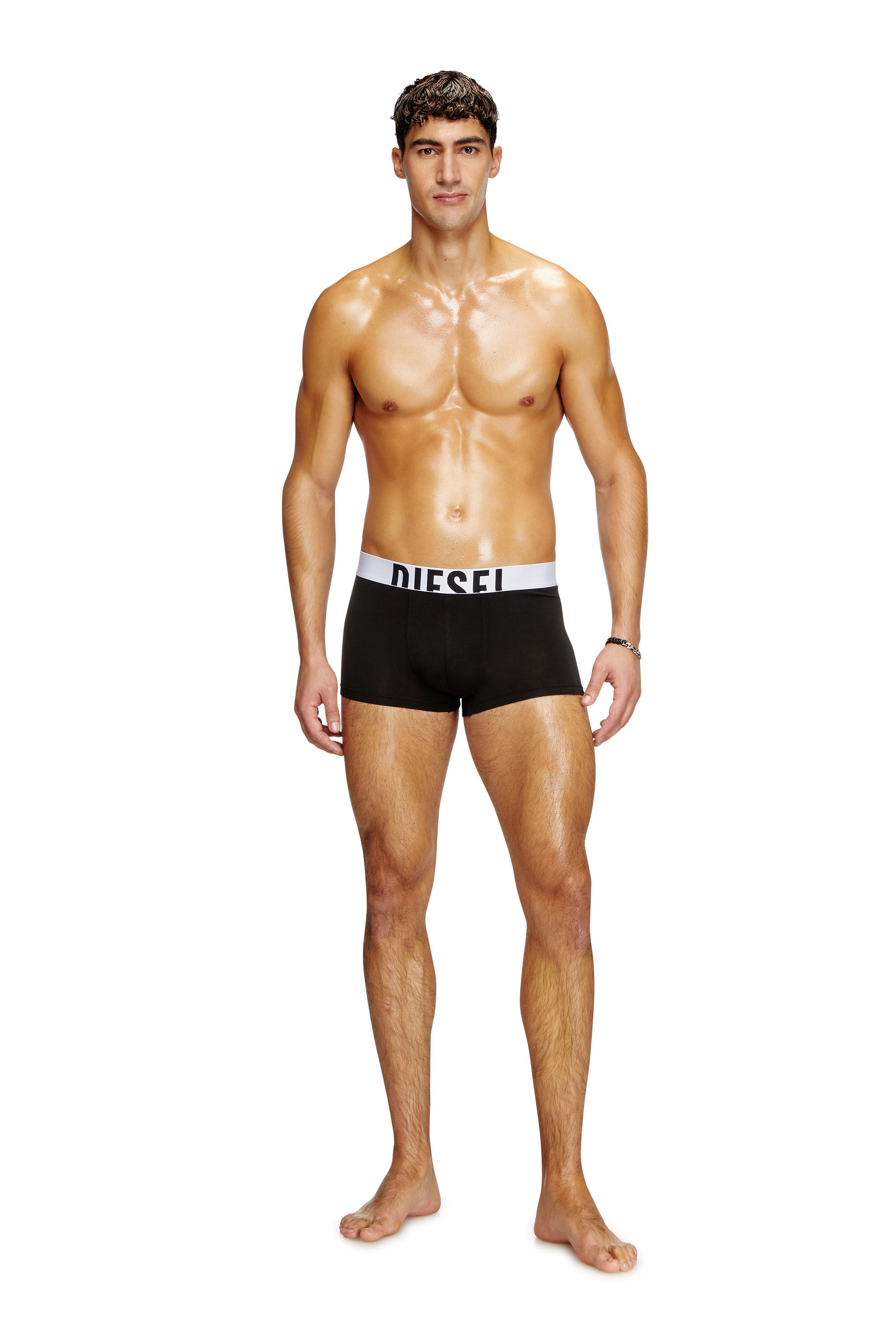 Diesel - DAMIEN-D-POP-3PACK-40, Set di tre boxer in cotone stretch Uomo in Multicolor - 1