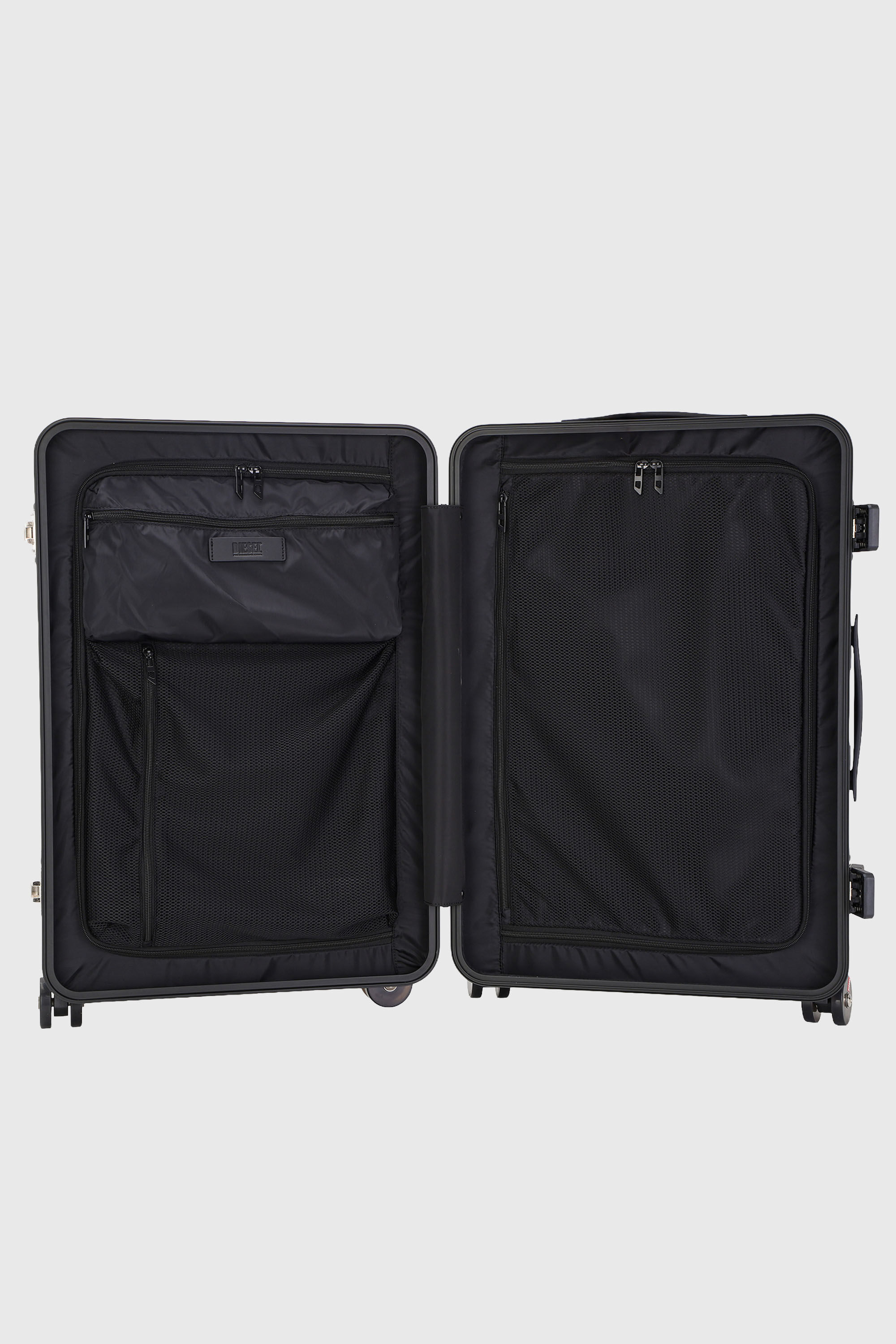 Diesel - DIESEL PC STRONG IMAGE TROLLEY- DSL003, Valigia resistente taglia M Unisex in Nero - 3
