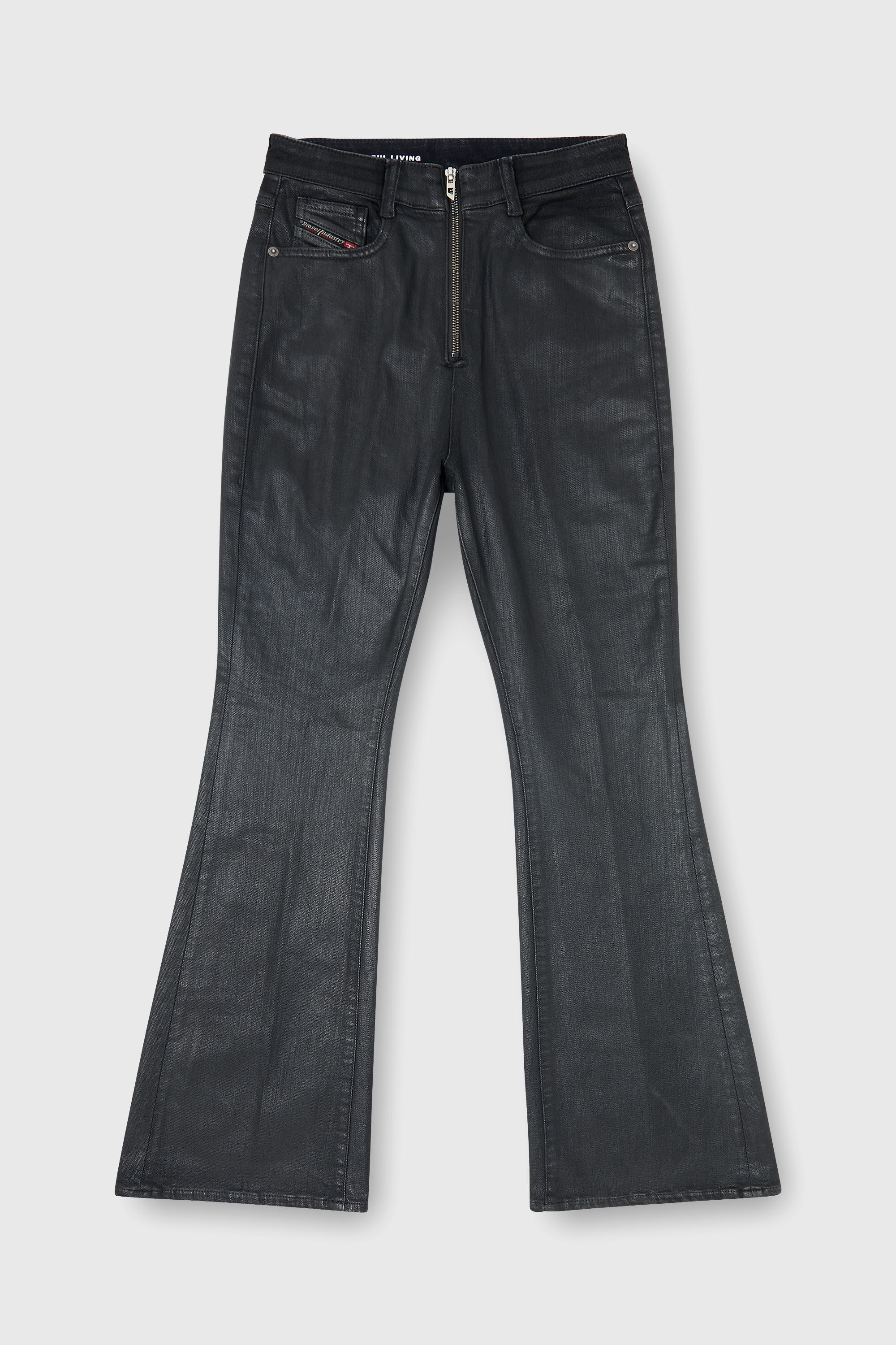 Diesel - Bootcut Jeans 1973 D-Partt 09P78 Femme, Noir/Gris fonc&eacute; - Image 6
