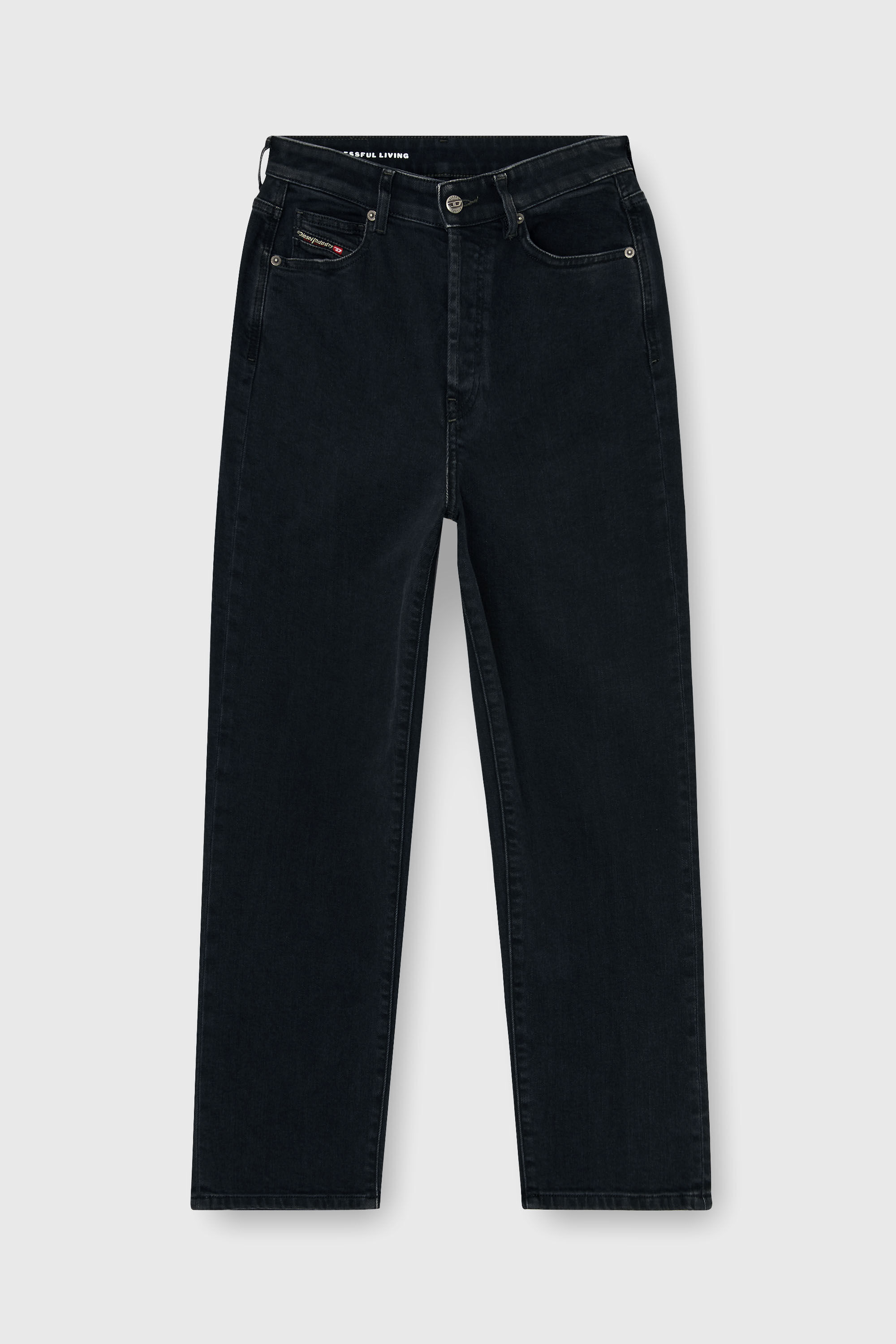 Diesel - Regular Jeans 1981 D-Went 09N89 Femme, Noir/Gris fonc&eacute; - Image 6