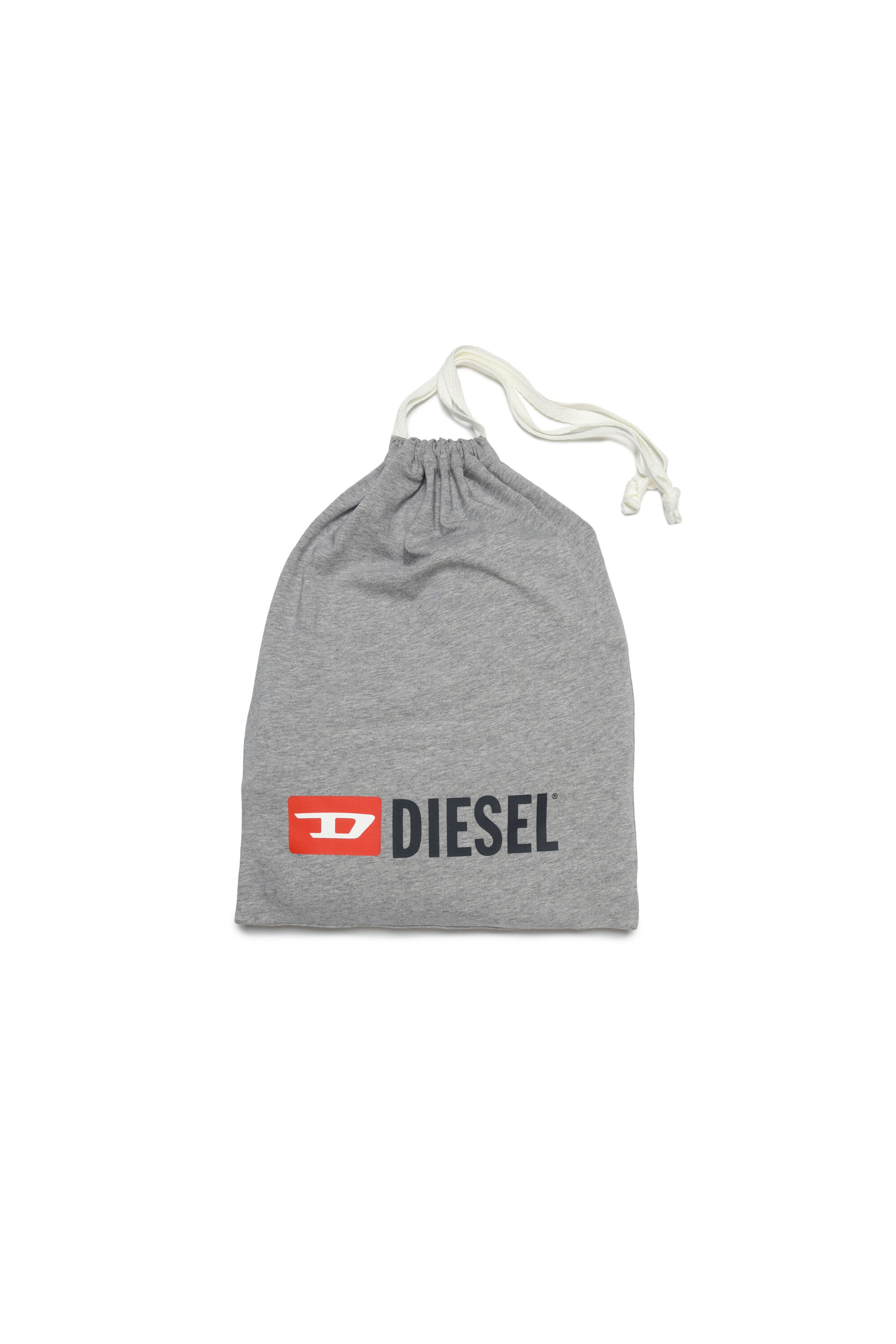 Diesel - UNPELIO, Man Pyjama set with logo in Grey - Image 4