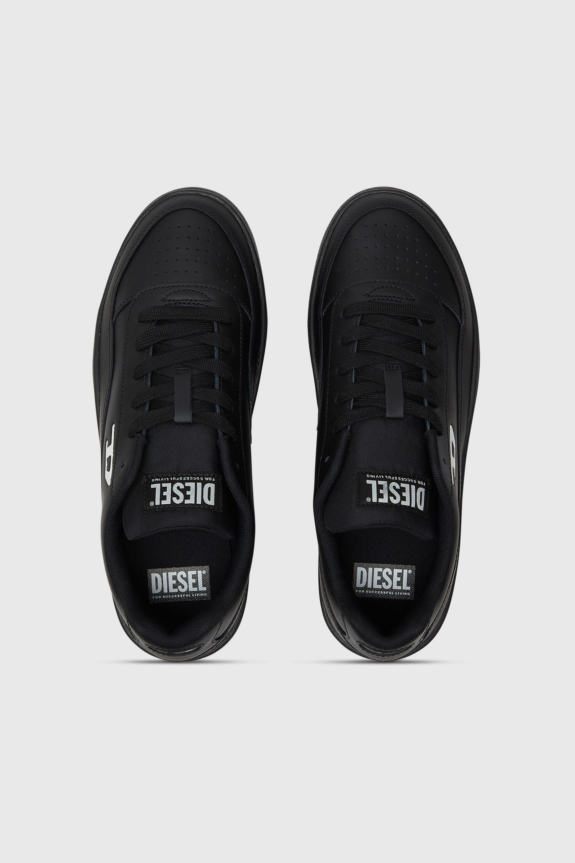 Diesel - S-TRACKER-D LOW, Herren S-Tracker-D-Low-Top-Sneakers in Schwarz - 4