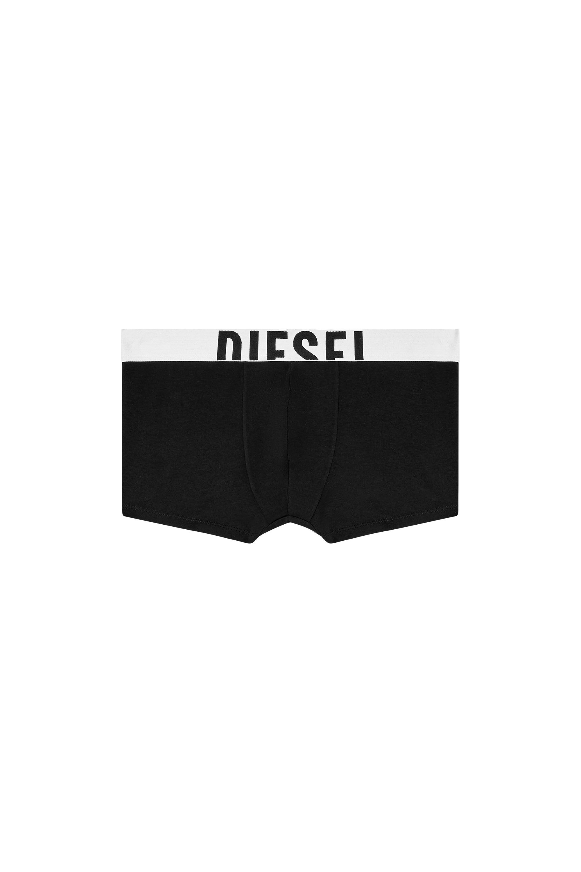 Diesel - DAMIEN-D-POP-40, Herren Retropants mit Acid Rain-Print in Schwarz/Weiss - 2