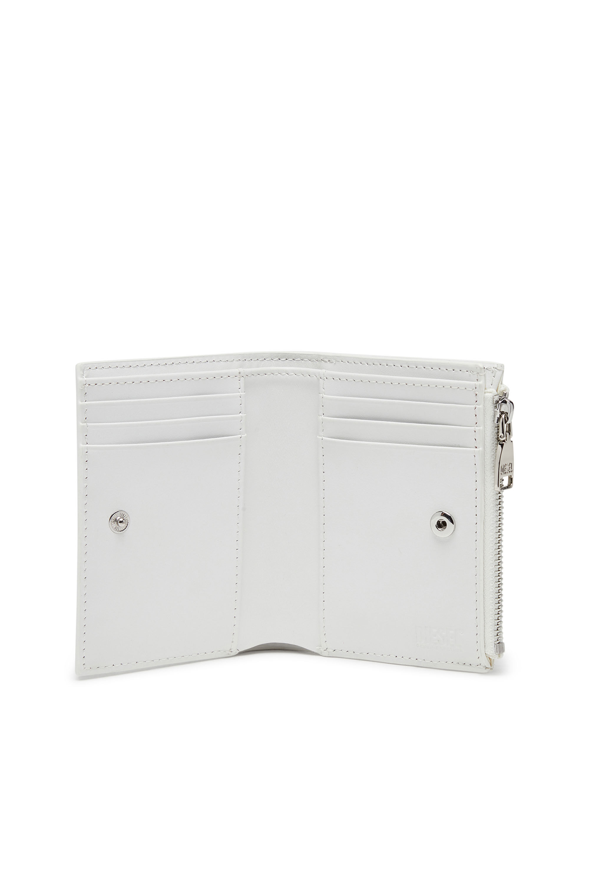 Diesel - PLAY BI-FOLD ZIP II, Blanc - Image 3