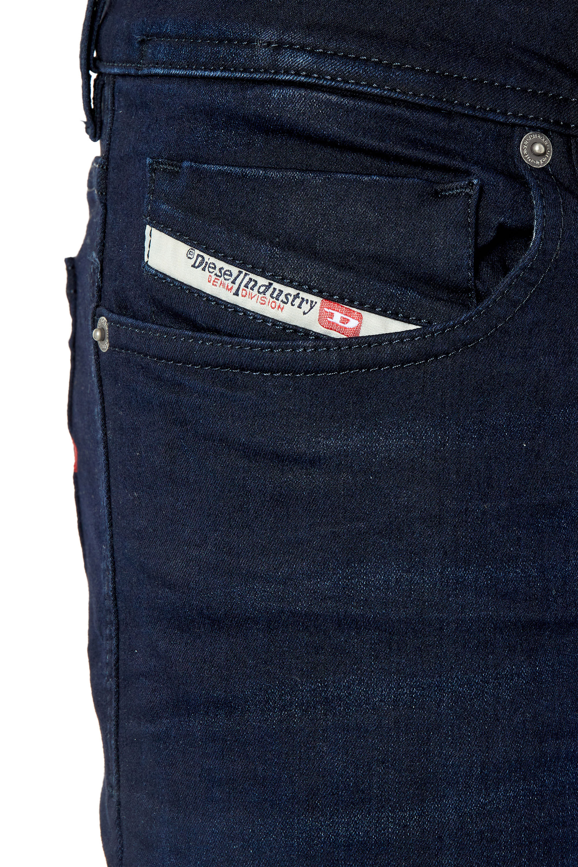 Diesel - 1979 Sleenker E095X Skinny Jeans, Blu Scuro - Image 4