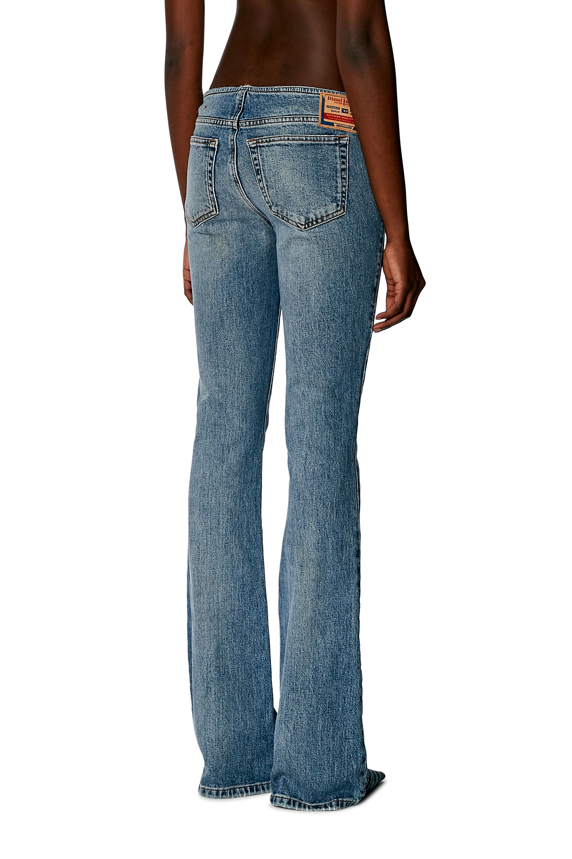 Diesel - Bootcut and Flare Jeans 1969 D-Ebbey 0DQAD, Hellblau - Image 4