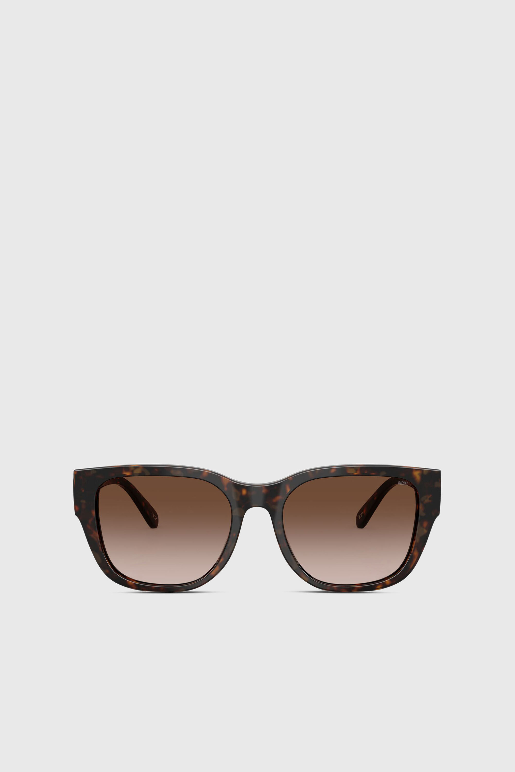 Diesel - 0DL2005, Unisex Quadratische Sonnenbrillen in Braun - 1