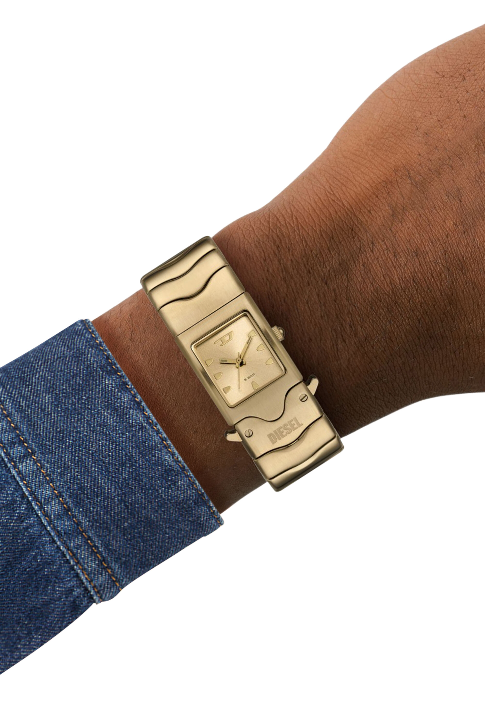 Diesel - DZ2223, Montre Closer en acier inoxydable Mixte in Doré - 5