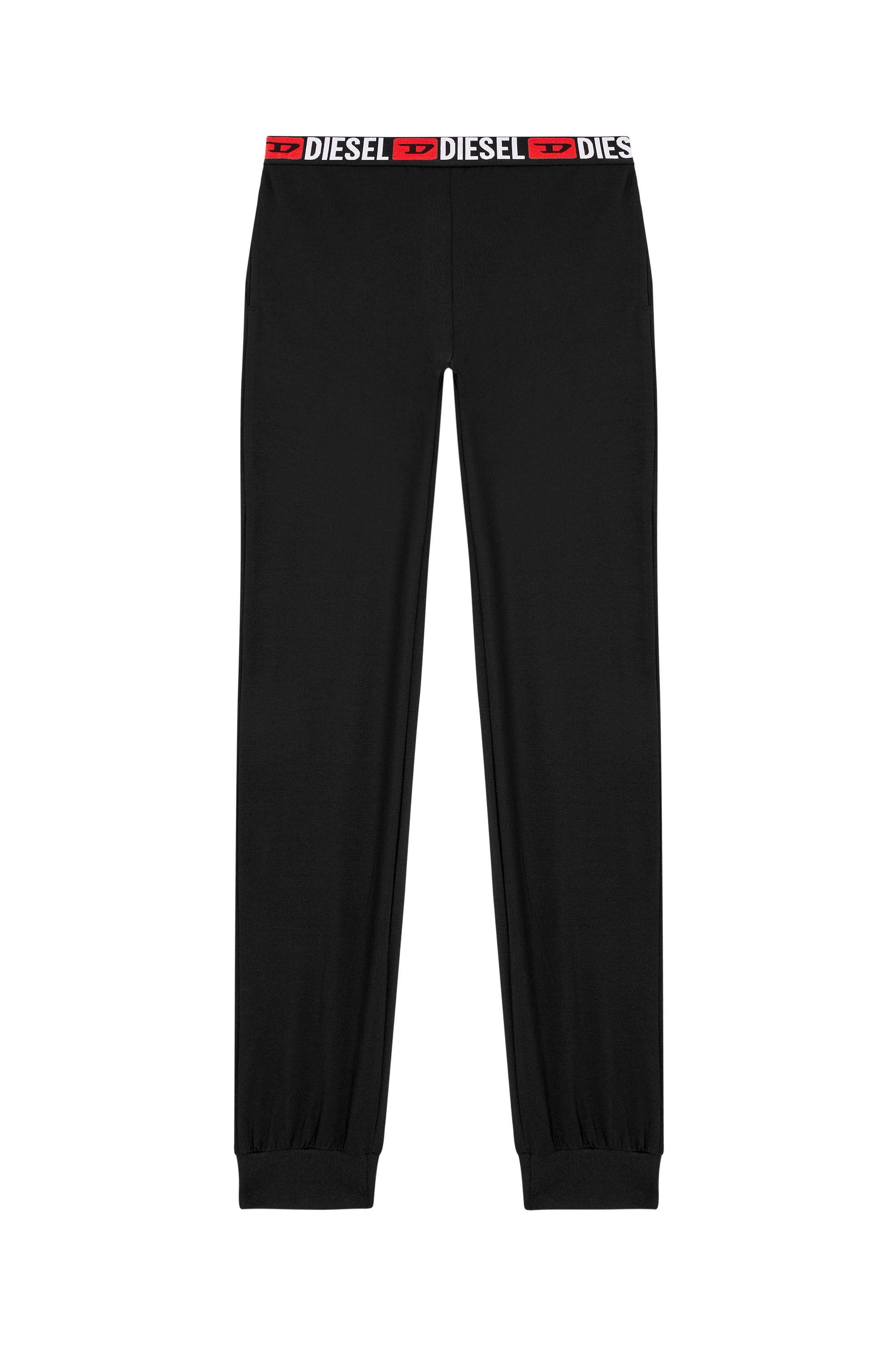 Diesel - BABYX-D-CORE, Pantaloni tuta Denim Division Donna in Nero - 2