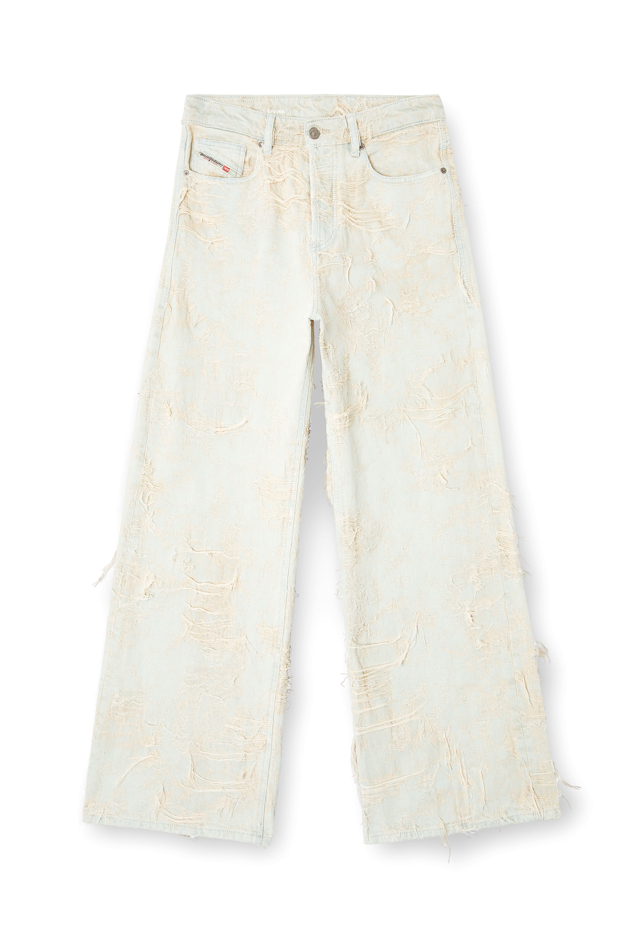 Diesel - Damen Relaxed Jeans 1996 D-Sire 09M40, Weiß - 2