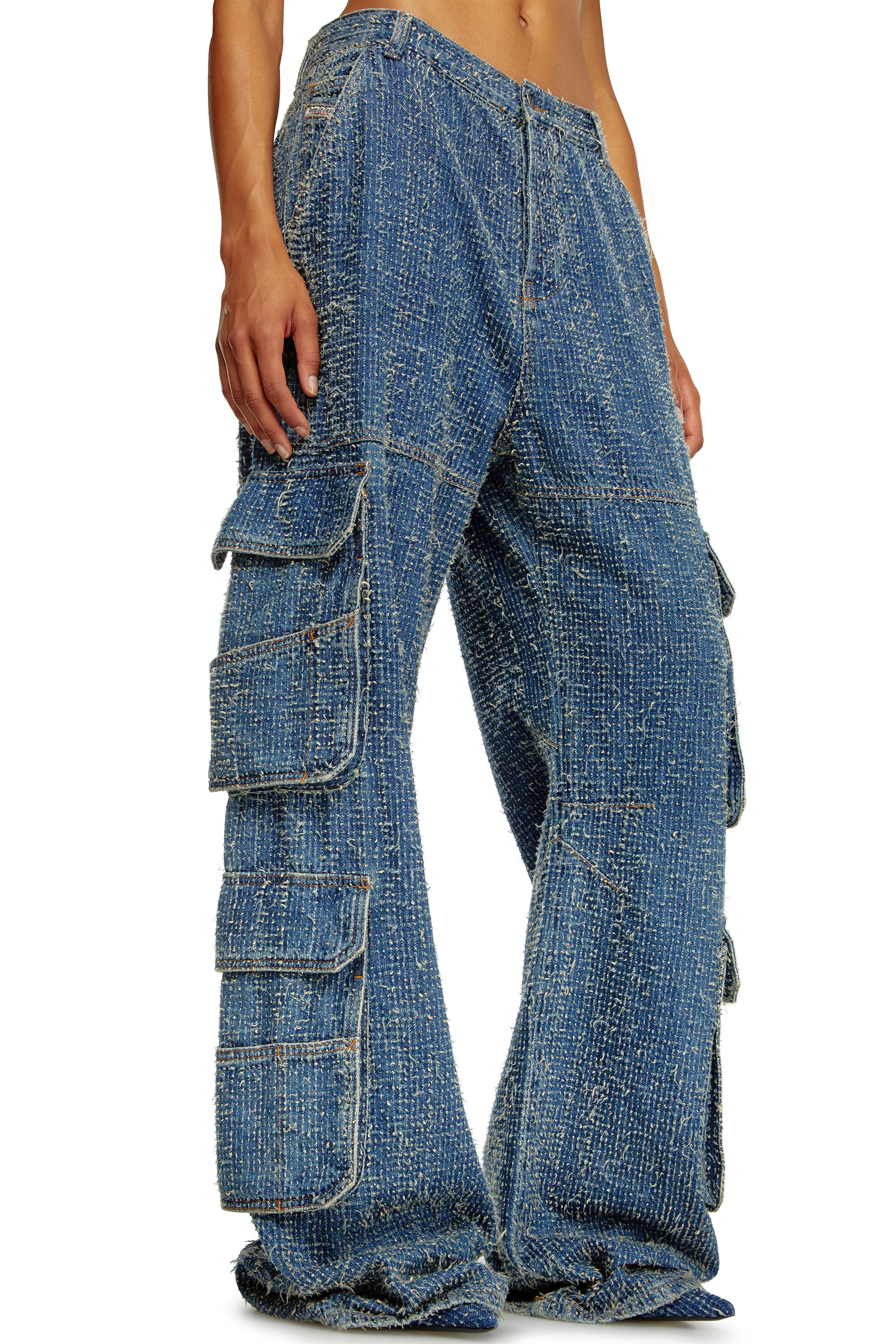 Diesel - Donna Straight Jeans 1996 D-Sire 0PGAH, Blu medio - Image 5
