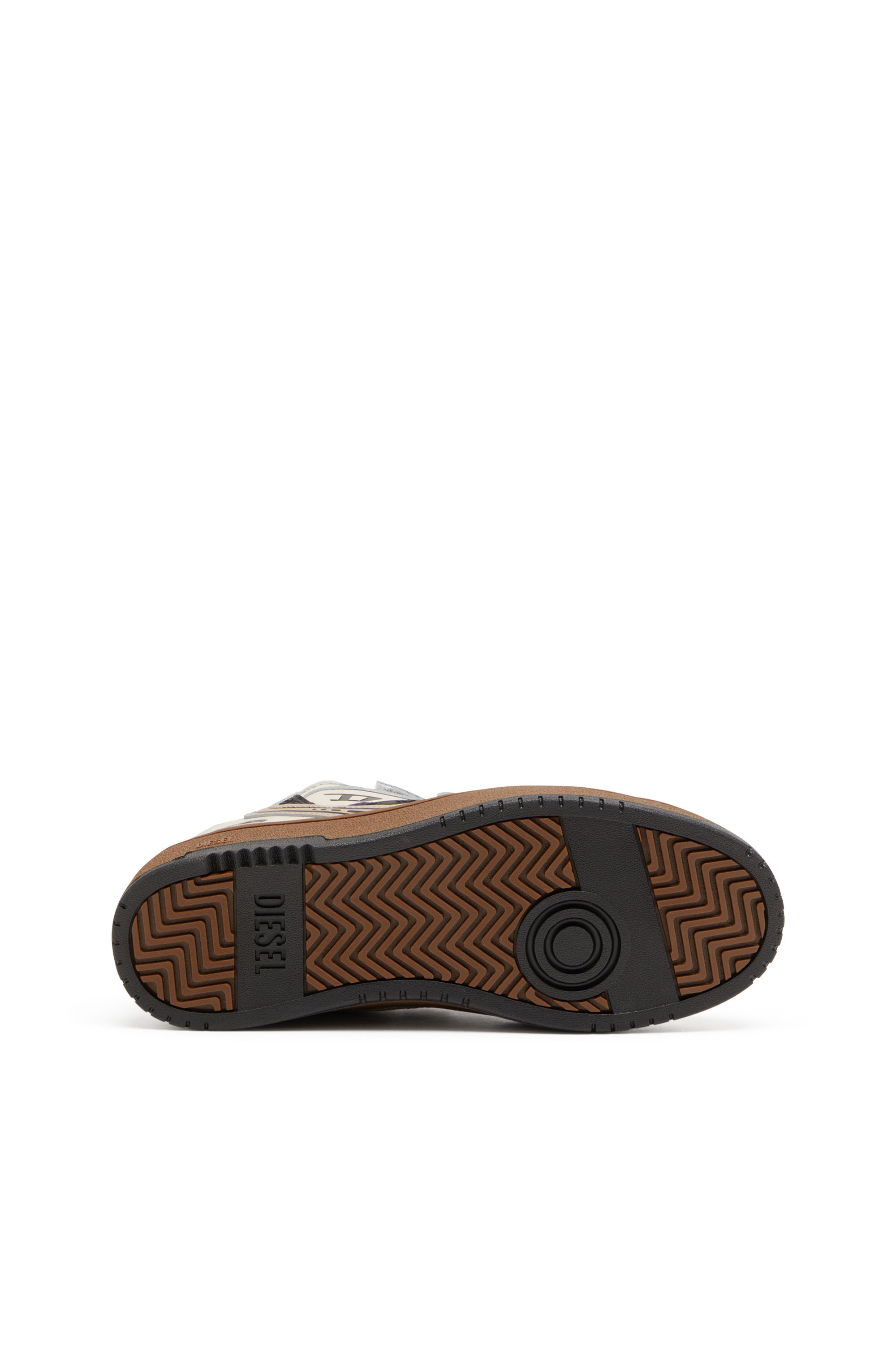 Diesel - S-UKIYO SKT, Uomo S-Ukiyo-Sneaker in pelle con chiusure a strappo in Multicolor - Image 5