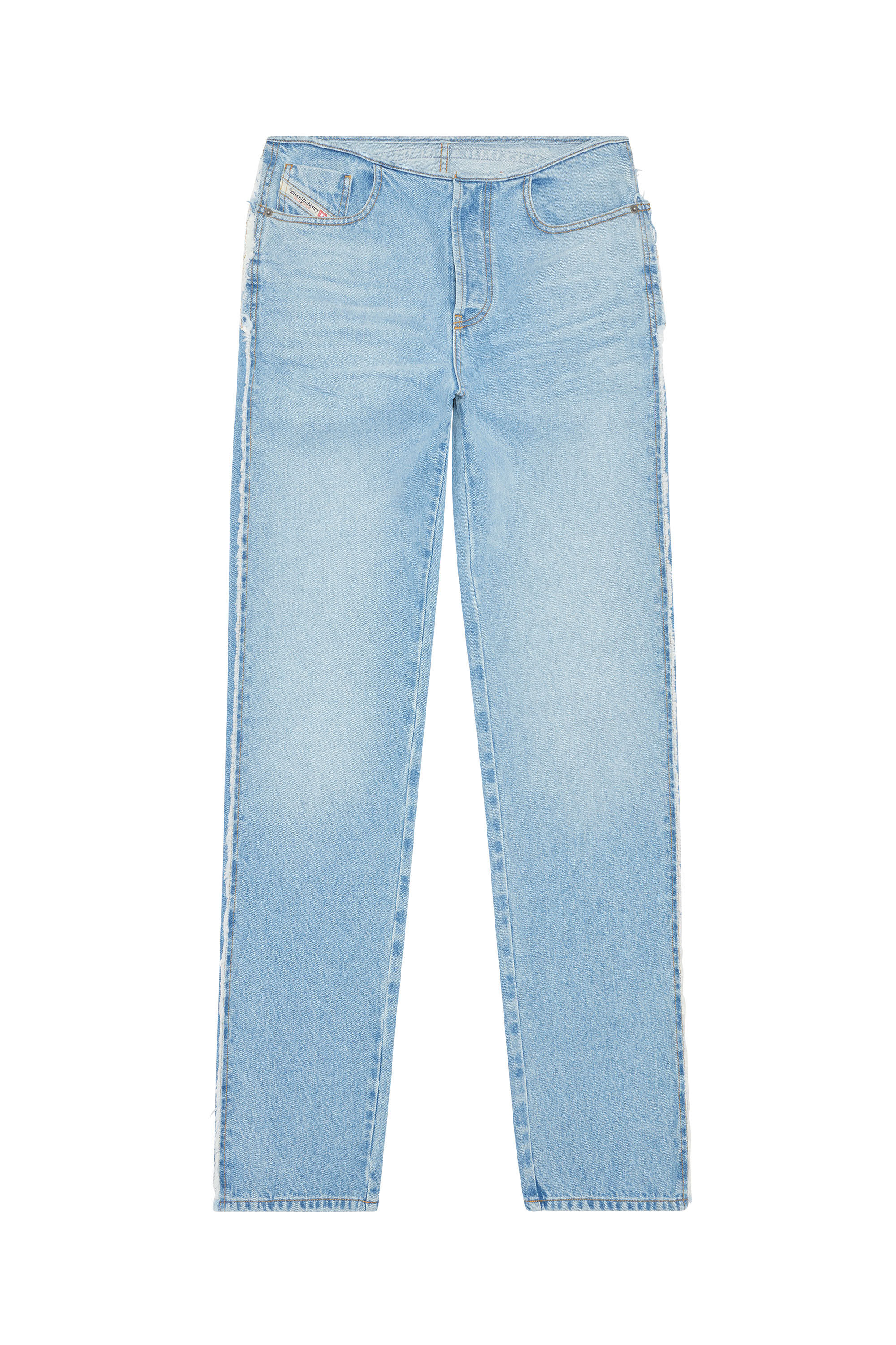 Diesel - Straight Jeans D-Ark 0HLAC, Bleu Clair - Image 2