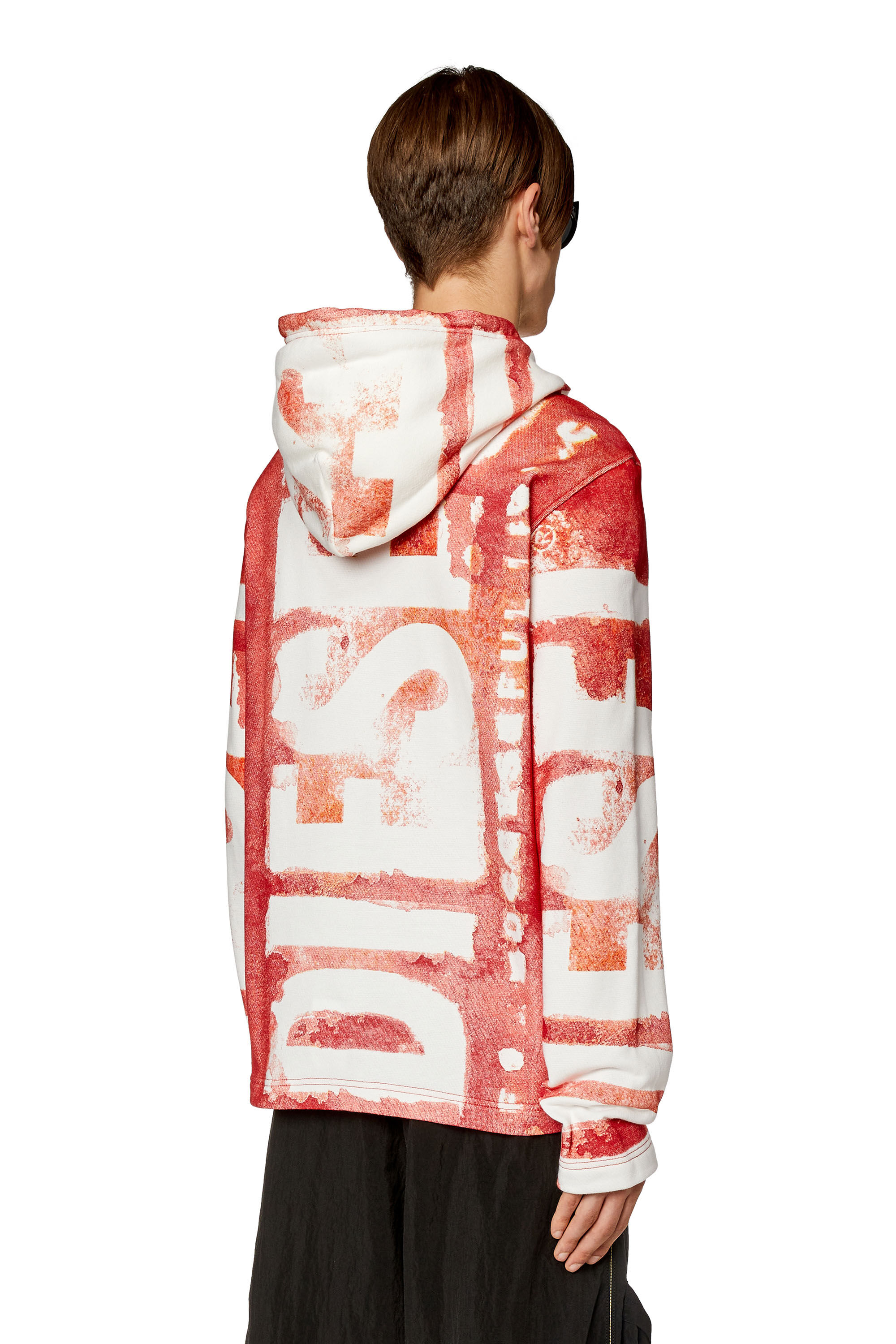 Diesel - S-GINY-HOOD, Rosso - Image 4