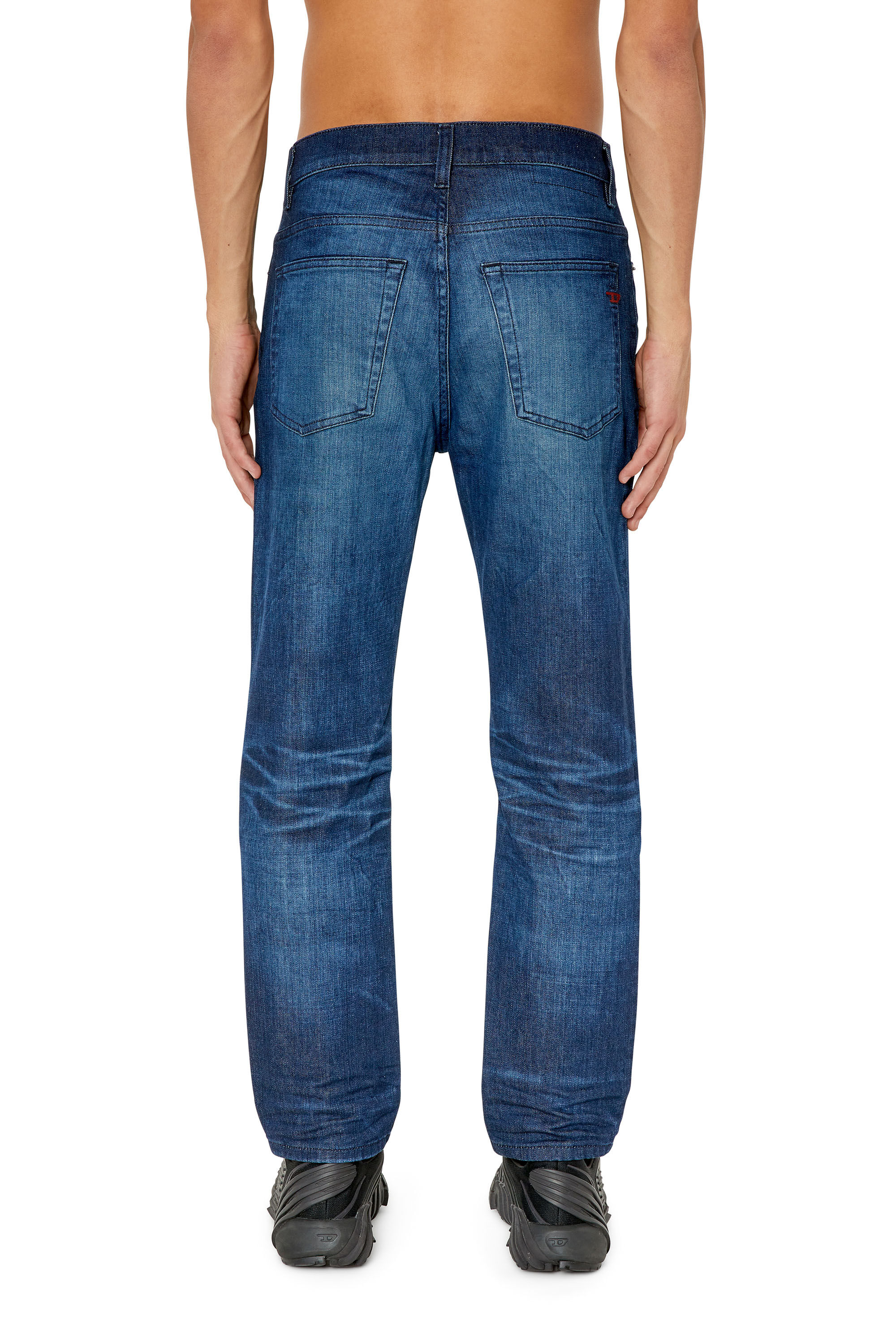 Diesel - 2005 D-Fining 0TFAT Tapered Jeans, Dark Blue - Image 4