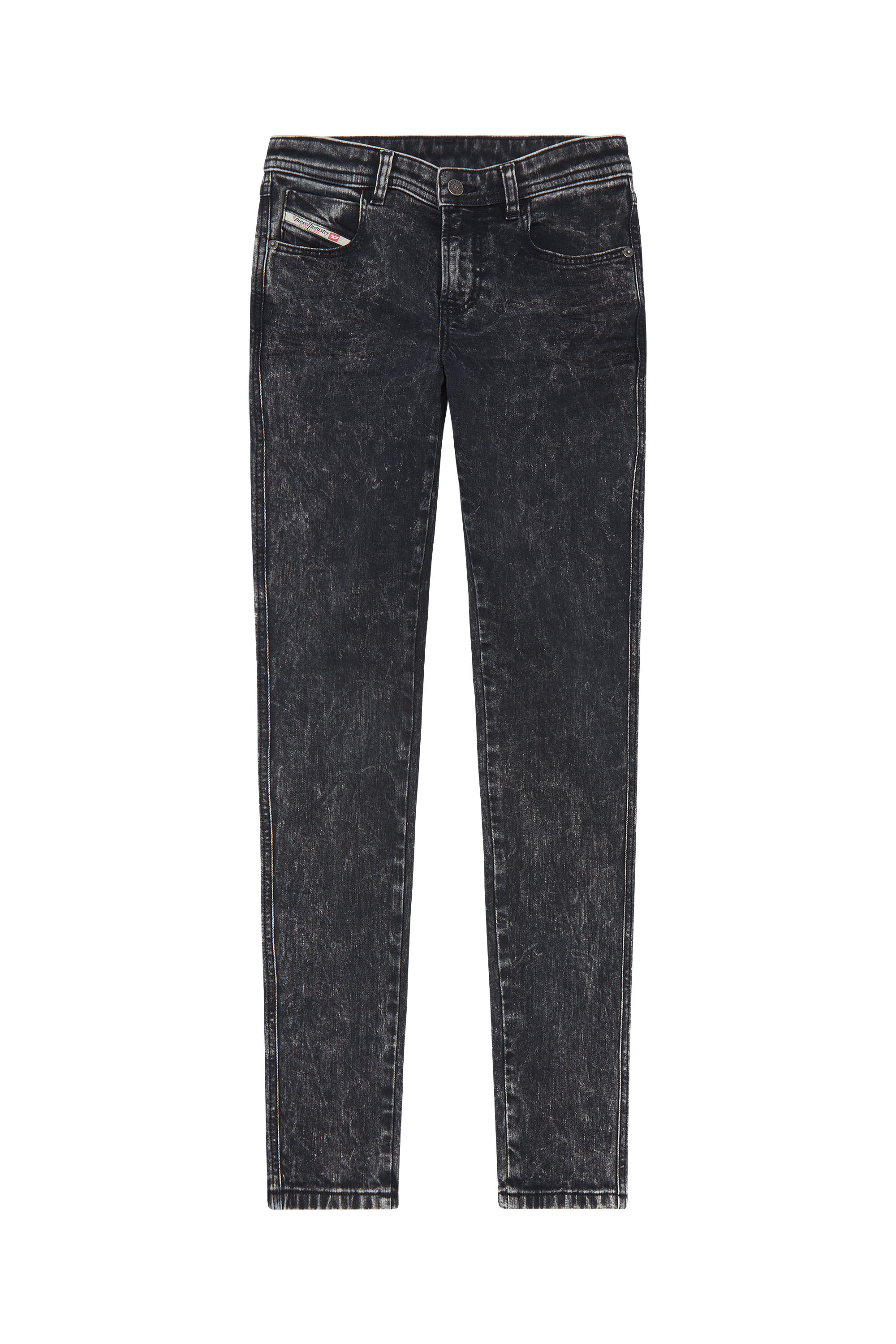 Diesel - Skinny Jeans 2015 Babhila 0ENAN, Nero/Grigio scuro - Image 2
