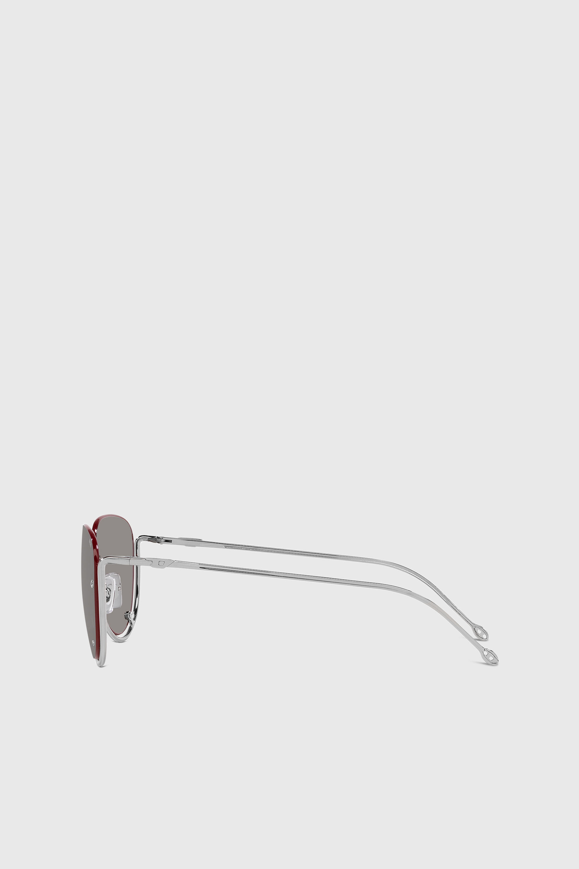 Diesel - 0DL1003, Unisex Brille in Pilotenform in Silber - 2