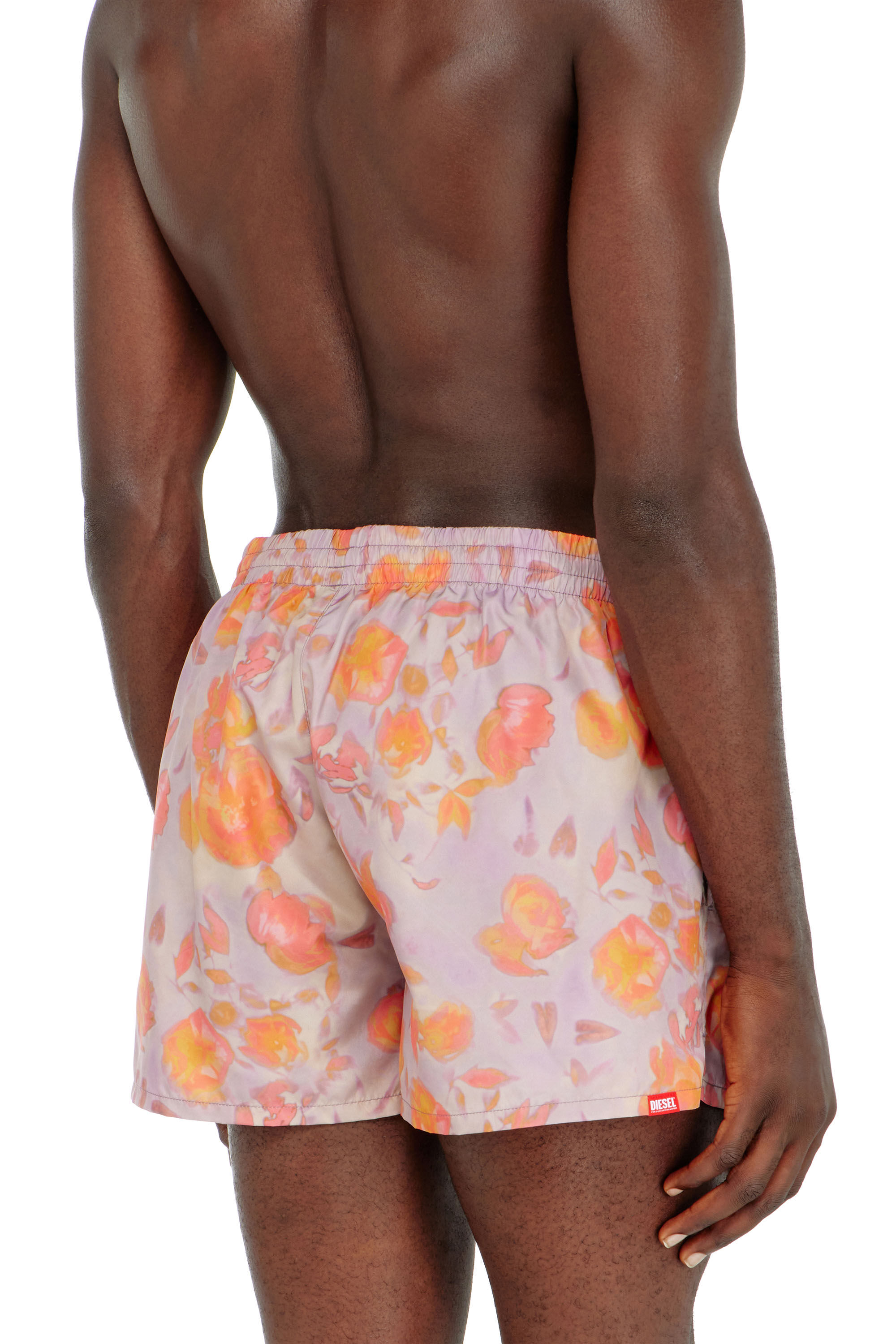 Diesel - OLLY-34-D-CORE, Herren Metallische Badeshorts mit Blumenmuster in null - 3