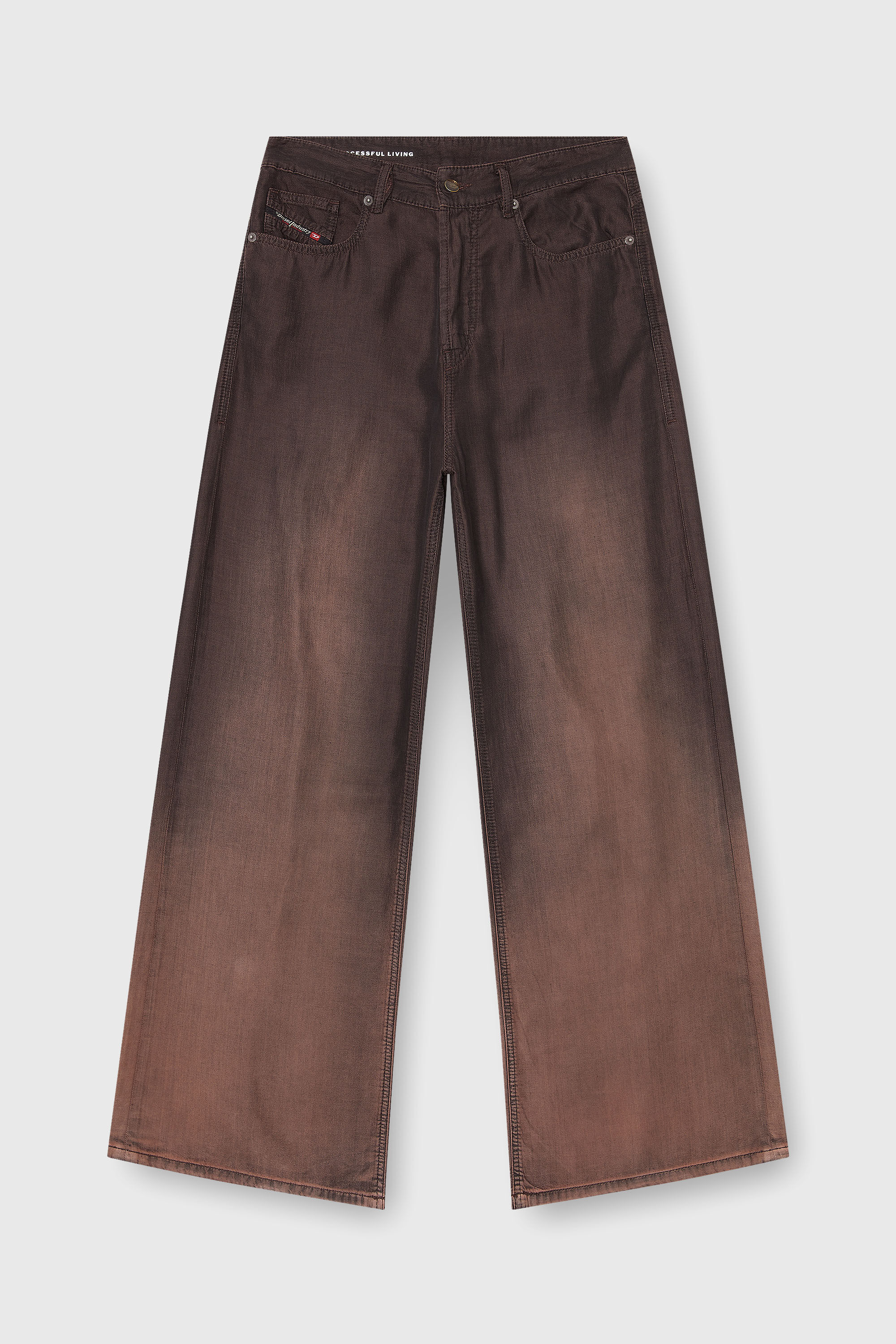 Diesel - Damen Relaxed Jeans 1996 D-Sire 068YF, Braun - 6