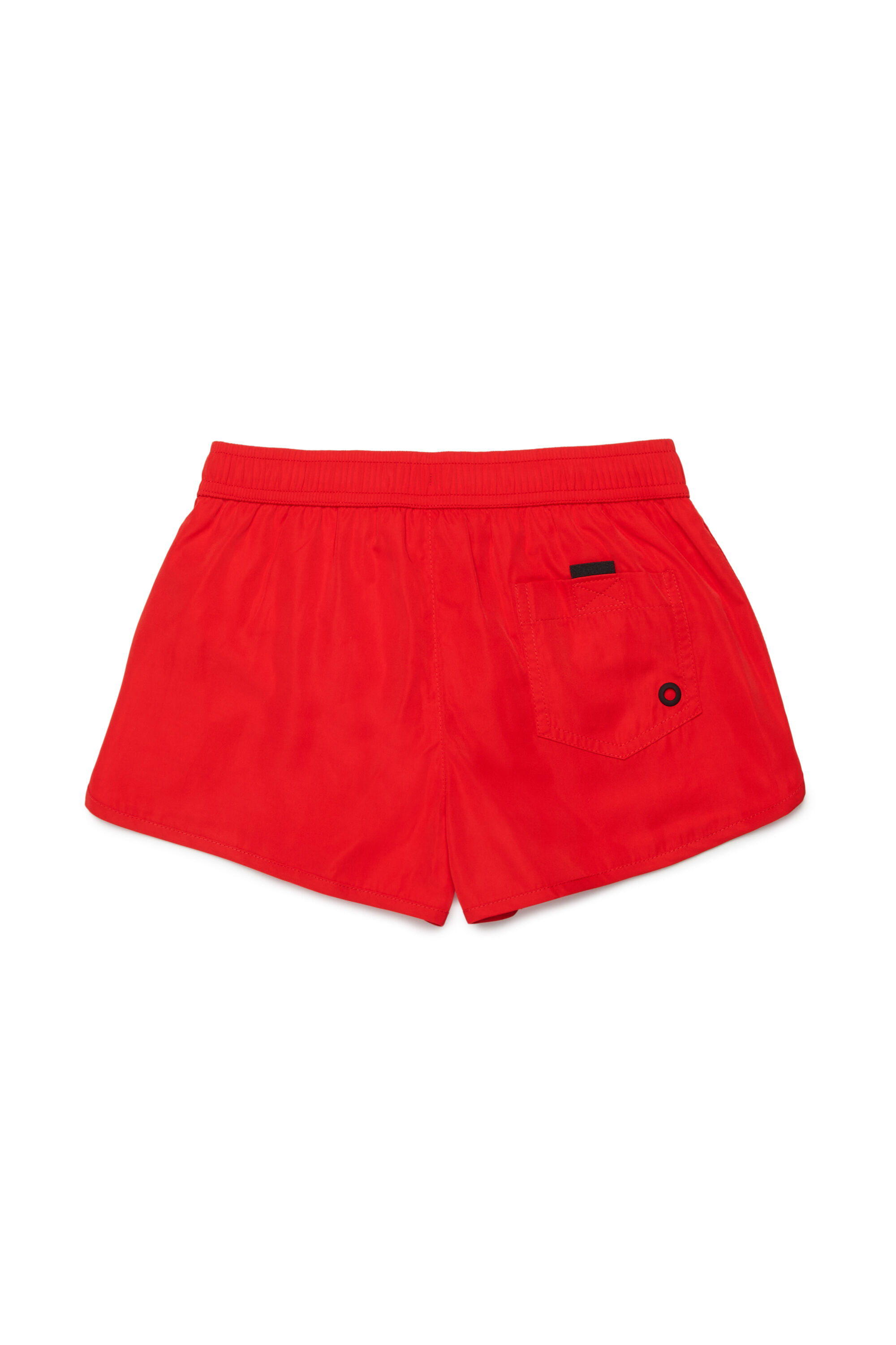 Diesel - MIARD, Short de bain avec D contrastant Homme in Rouge - 2