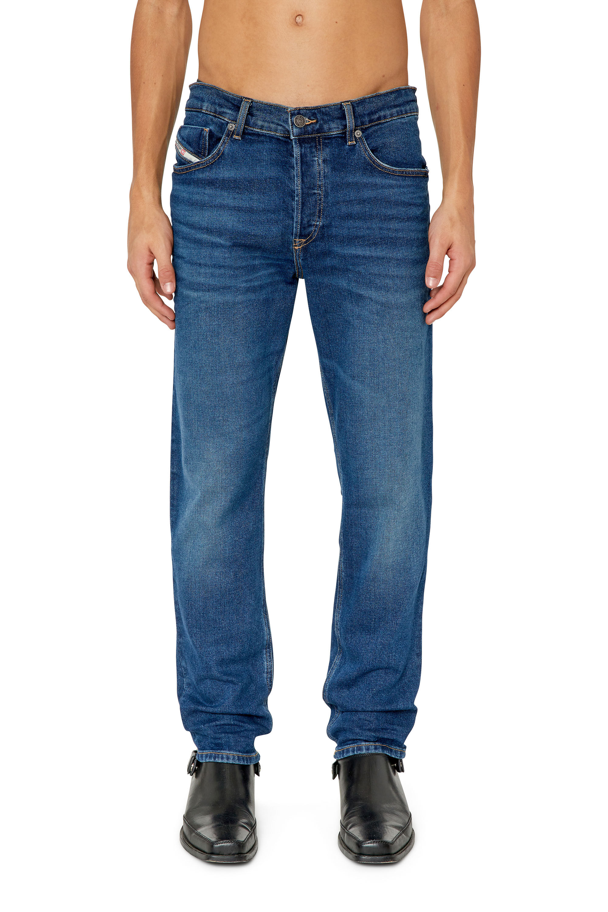 Diesel - 2006 D-Fining 0GYCS Tapered Jeans, Blu Scuro - Image 3