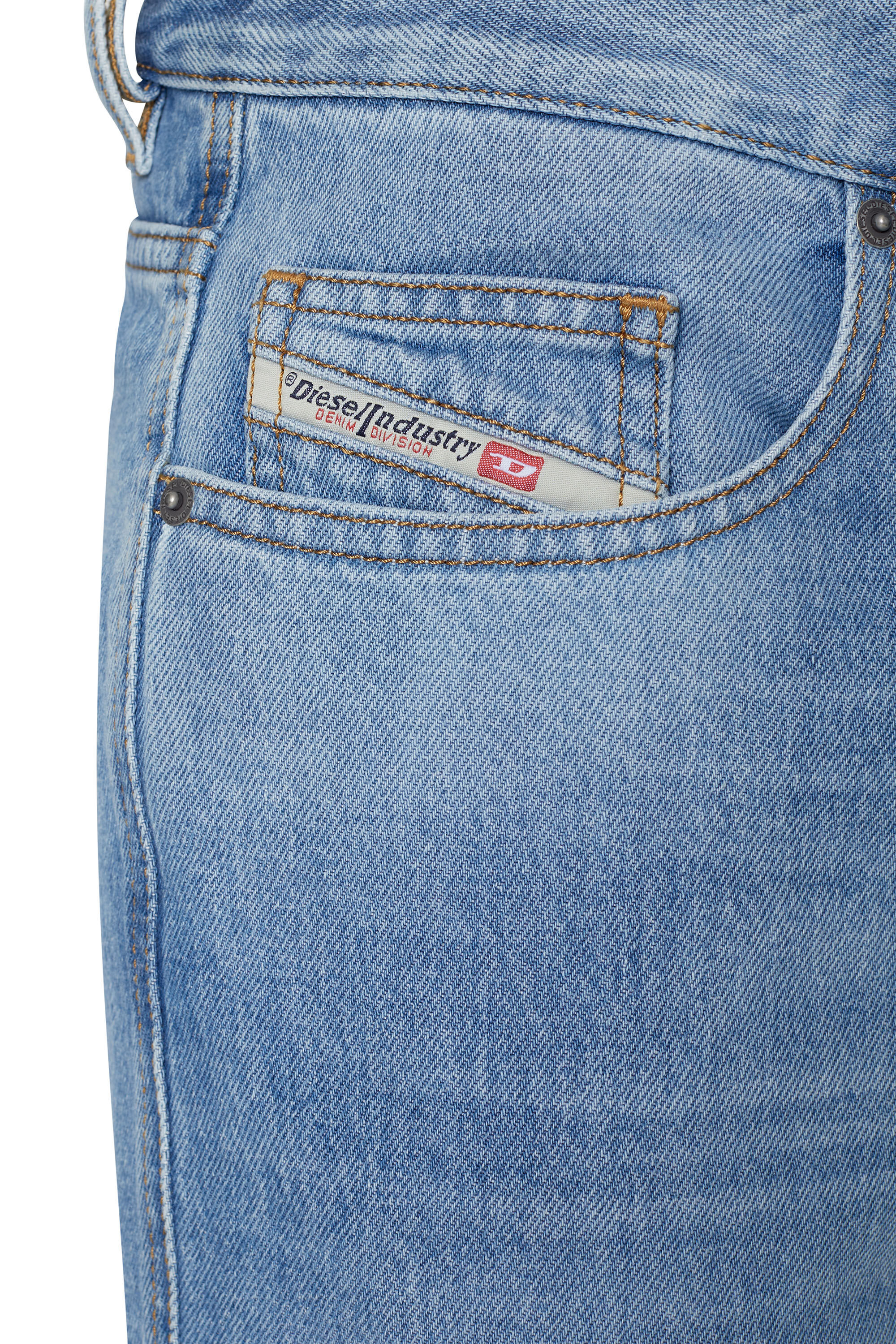 Diesel - Straight Jeans 2020 D-Viker 09C15, Blu Chiaro - Image 6