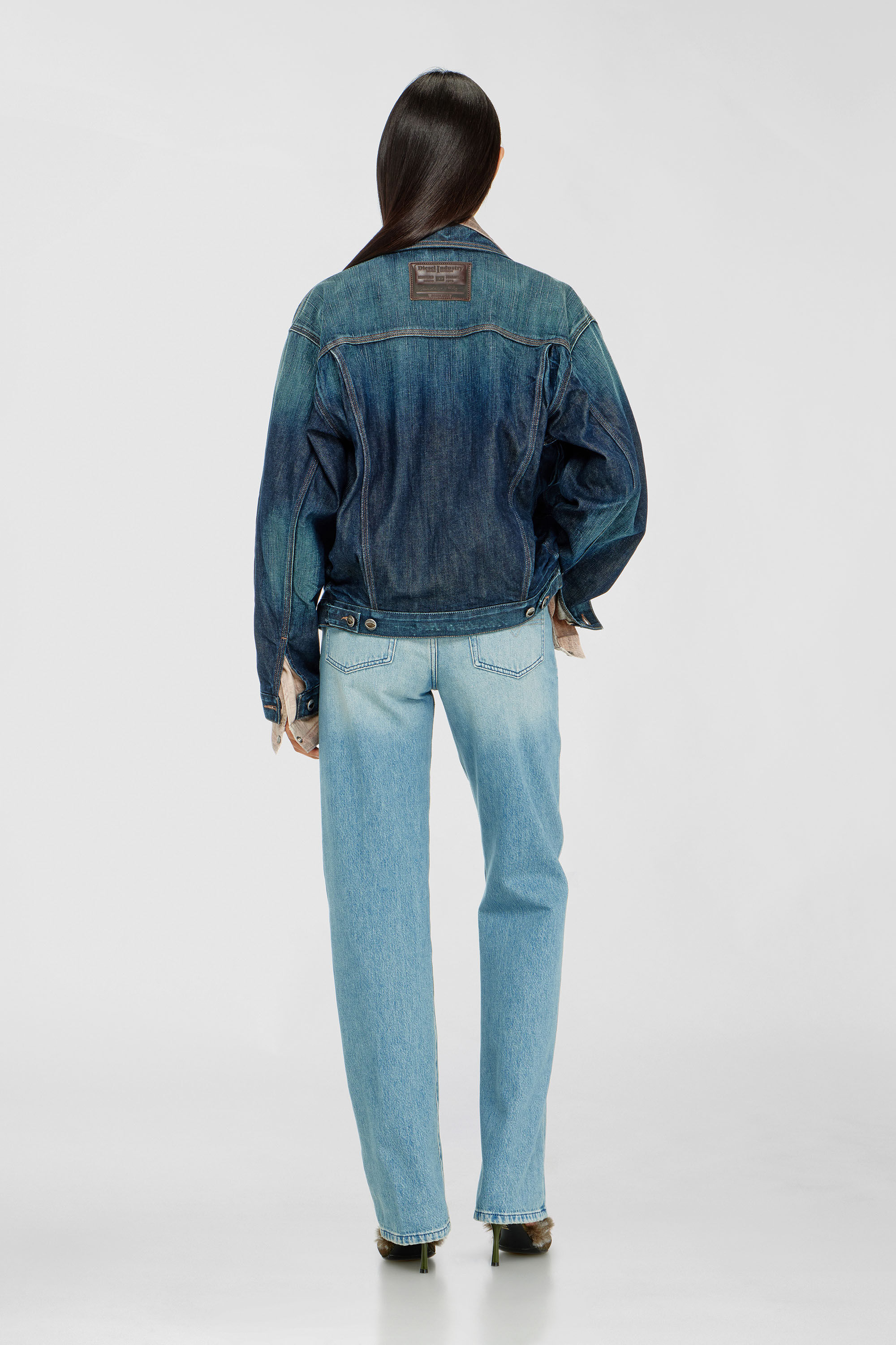 Diesel - Regular Jeans 1971 D-Sent 0BEBF Femme, Bleu Clair - Image 3