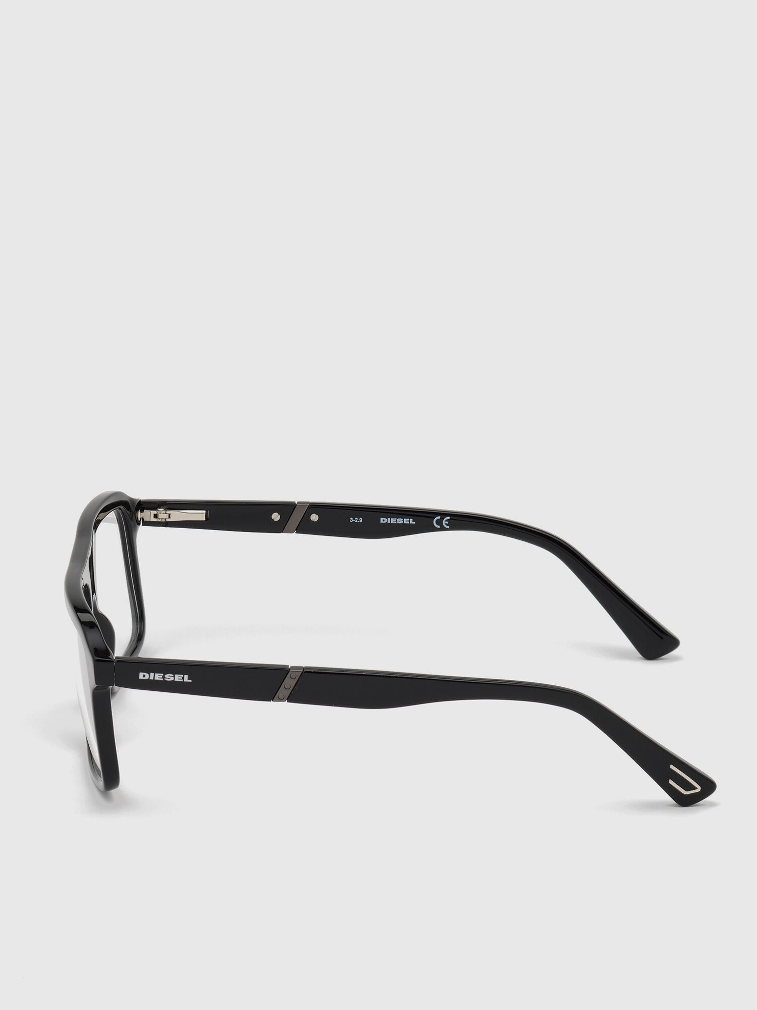Diesel - DL5370, Herren Navigator-Brille aus Acetat in Schwarz - 3