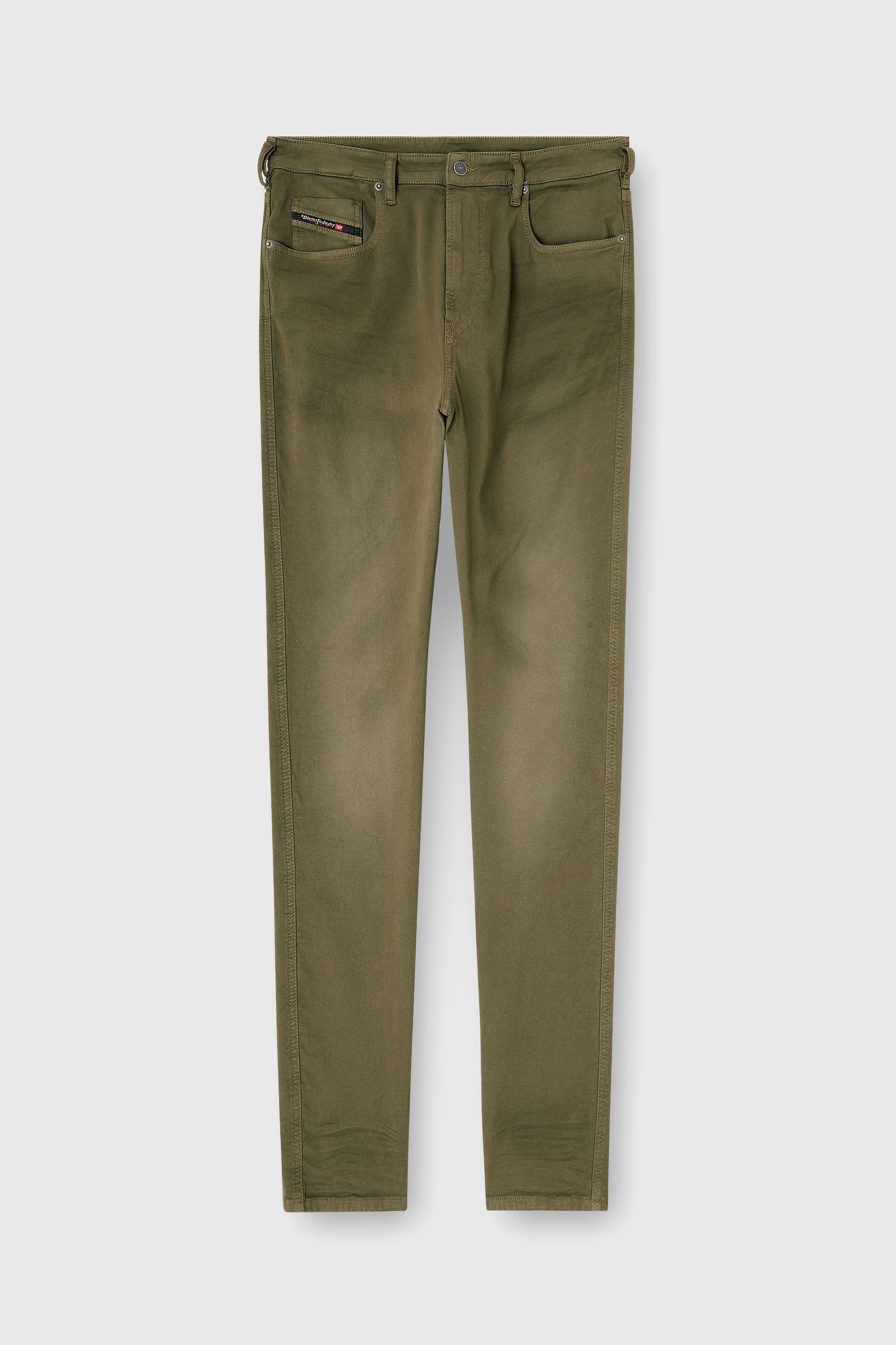 Diesel - Slim 2062 D-Strukt Joggjeans&reg; 0670M Uomo, Verde Militare - Image 4