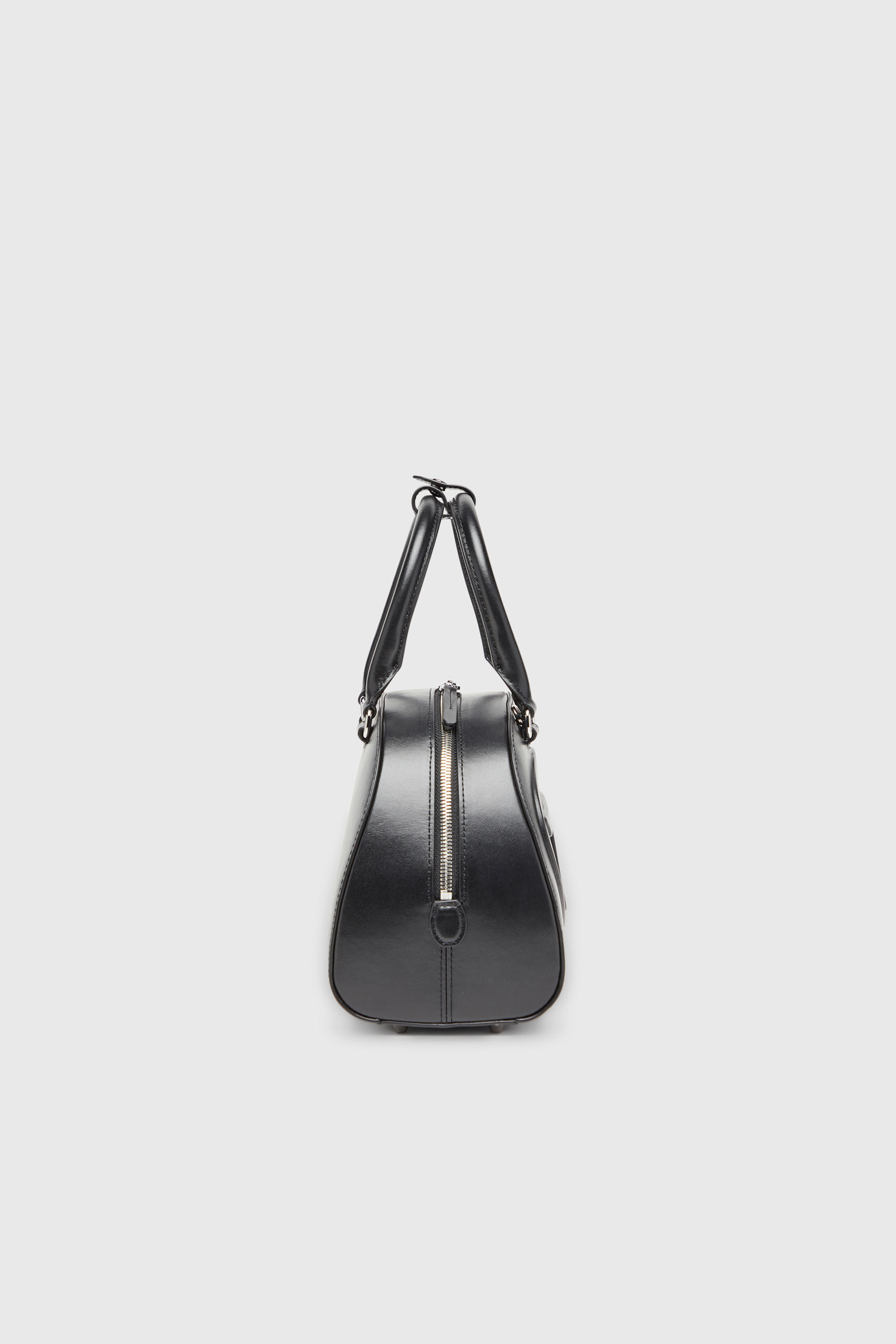 Diesel - 1DR DOME TOP HANDLE, 1DR Dome-Sac bowling en cuir Femme in Noir - 5