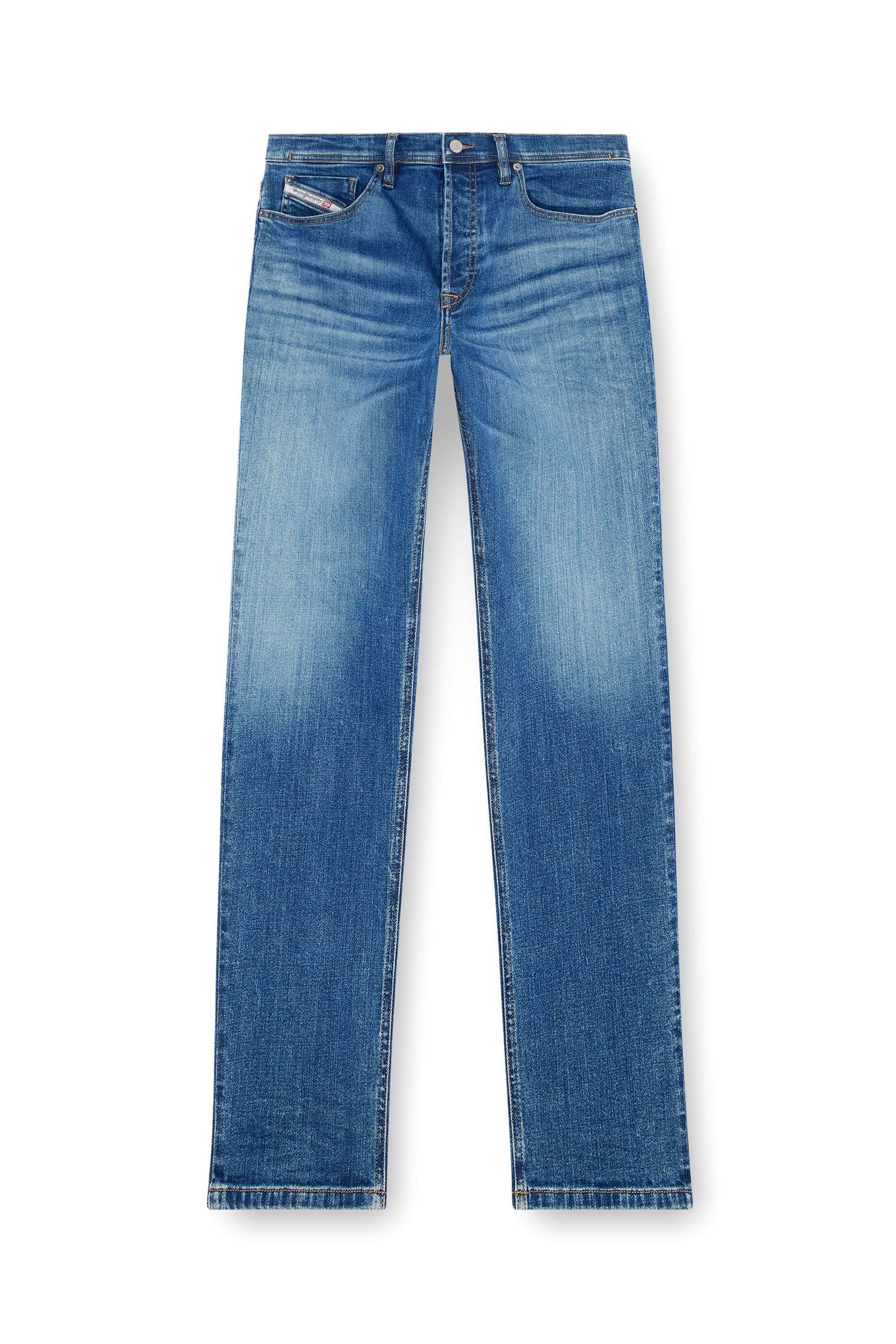 Diesel - Uomo Tapered Jeans 2023 D-Finitive 0GRDP, Blu medio - Image 2