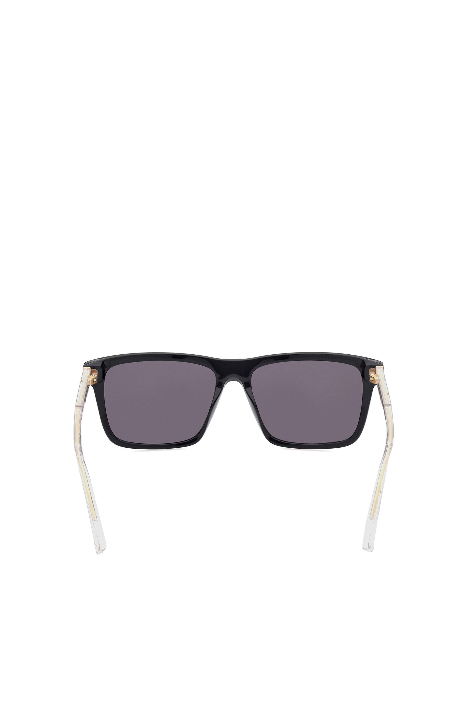Diesel - DL0349, Man's Easy to wear sunglasses with crystal injected temples in Black - 3