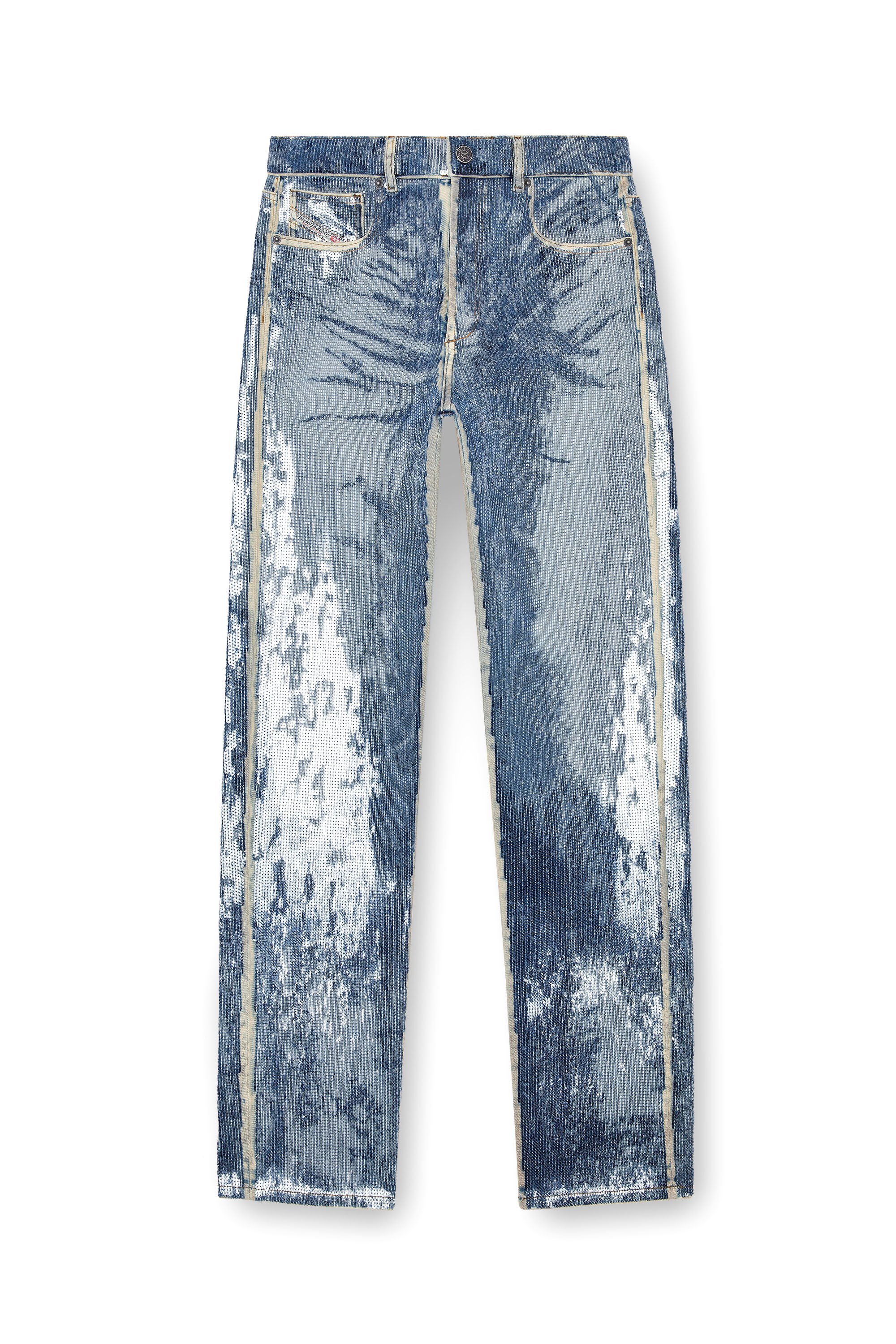 Diesel - Damen Straight Jeans D-Ark 0PGAE, Mittelblau - Image 2