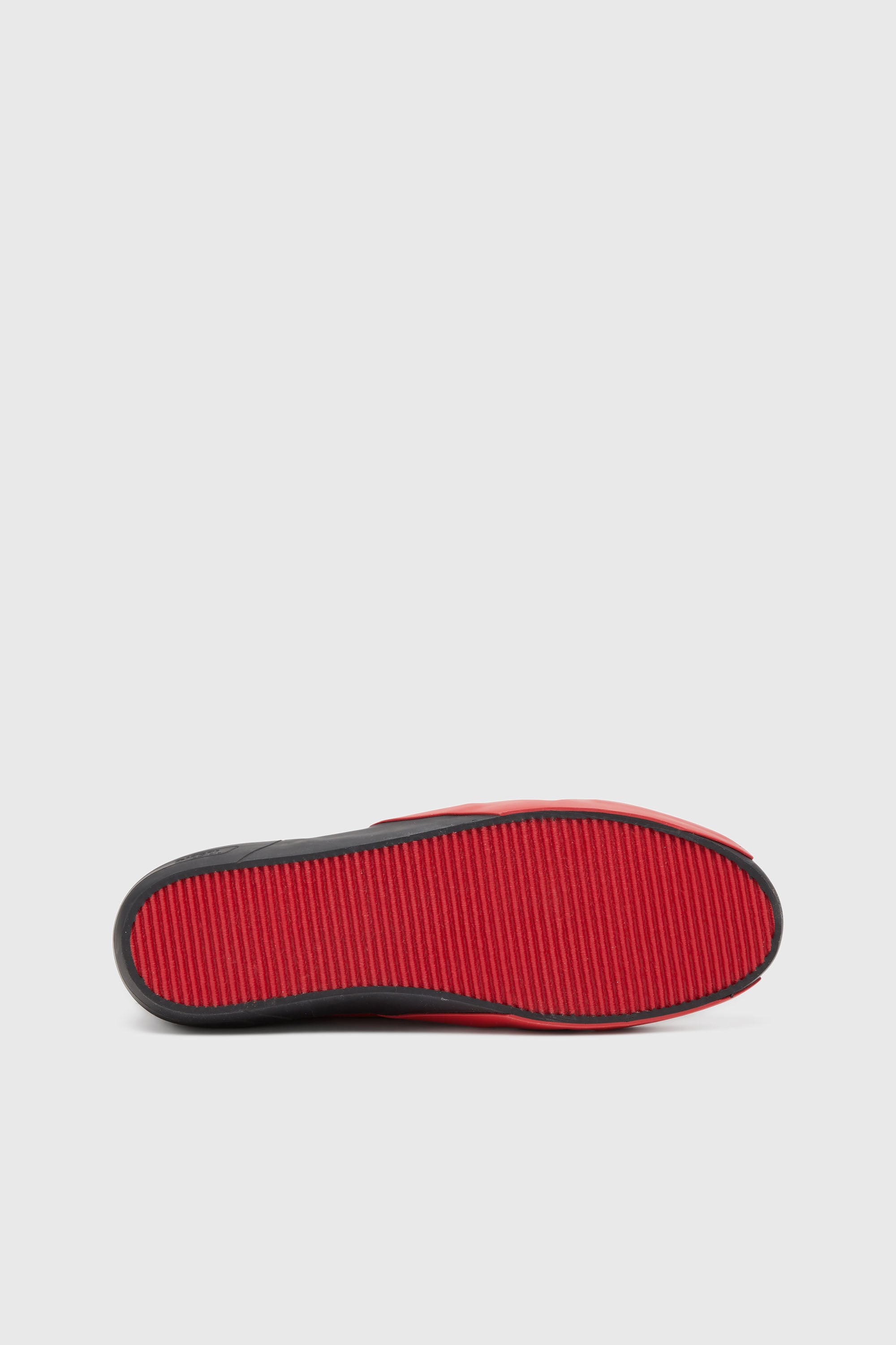 Diesel - S-SLANTE-D LOW, Herren S-Slante-D-Sneaker aus Wildleder und Leder mit D-Logo in Schwarz/Rot - 5