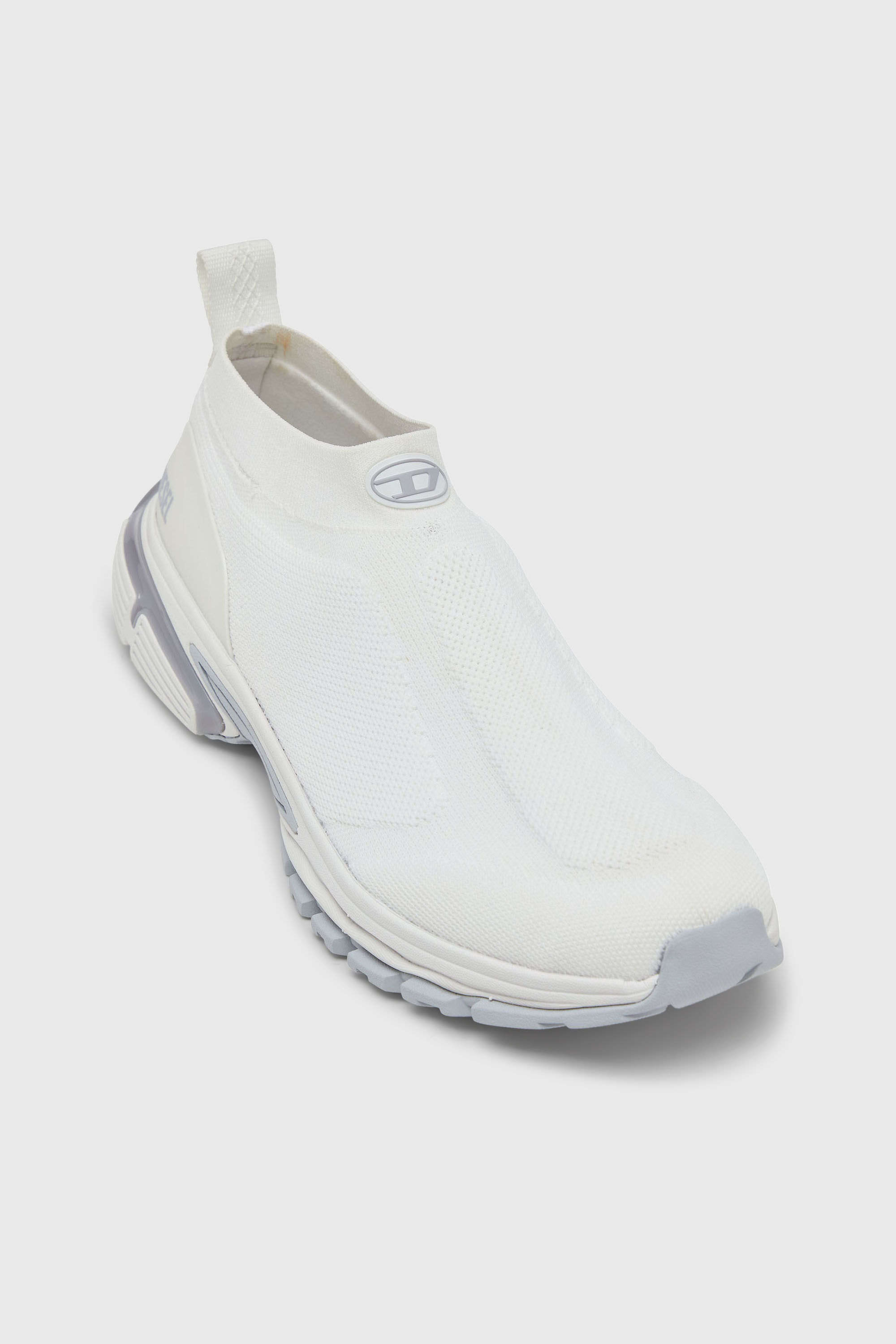 Diesel - S-PRO-V-DENSE-SOCKS, Pro-V-Dense-Baskets chaussettes en maille &agrave; enfiler Homme in Blanc - 6