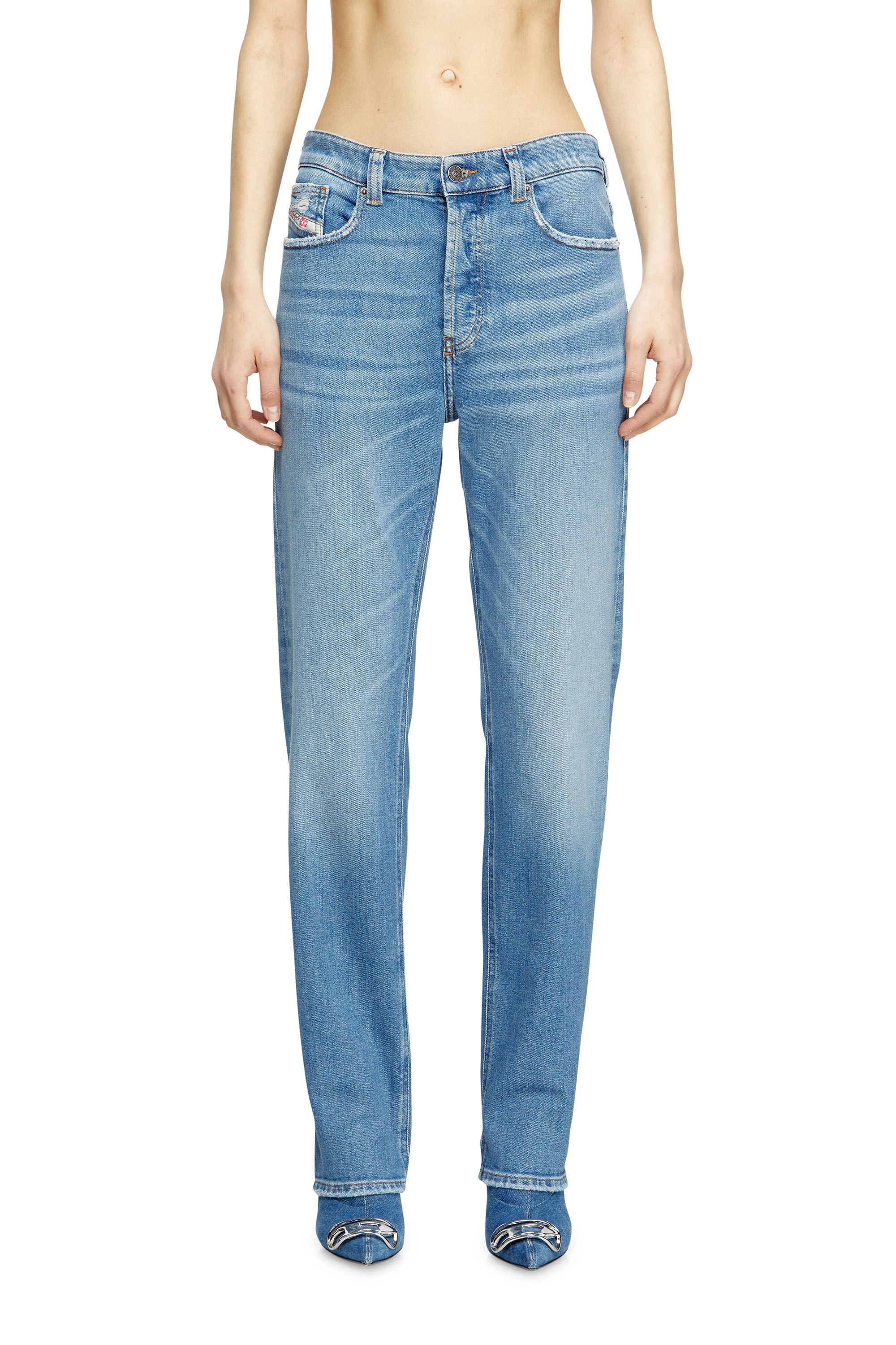 Diesel - Damen Regular Jeans 1988 D-Ark 09M22, Hellblau - 3