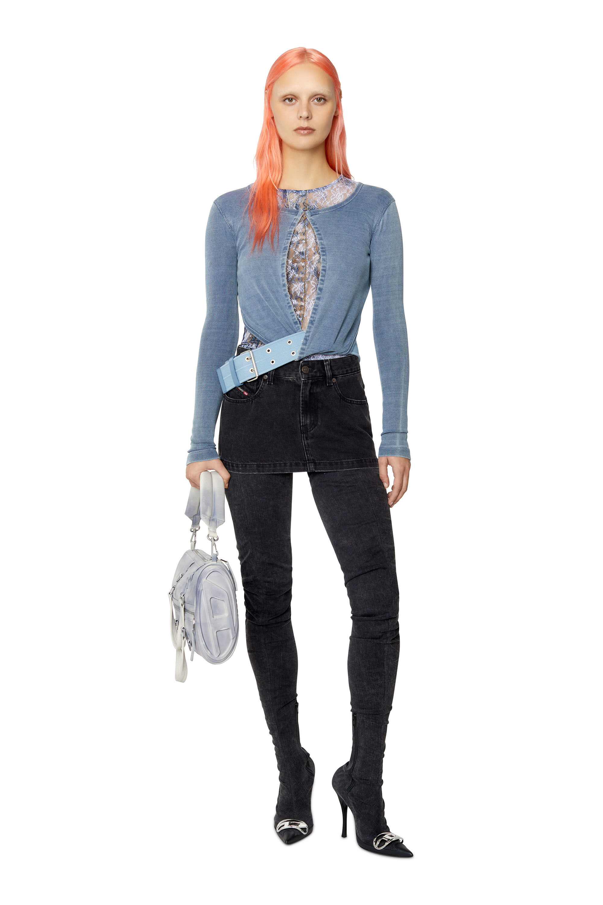 Diesel - T-HILDY-LS, Blau - Image 1