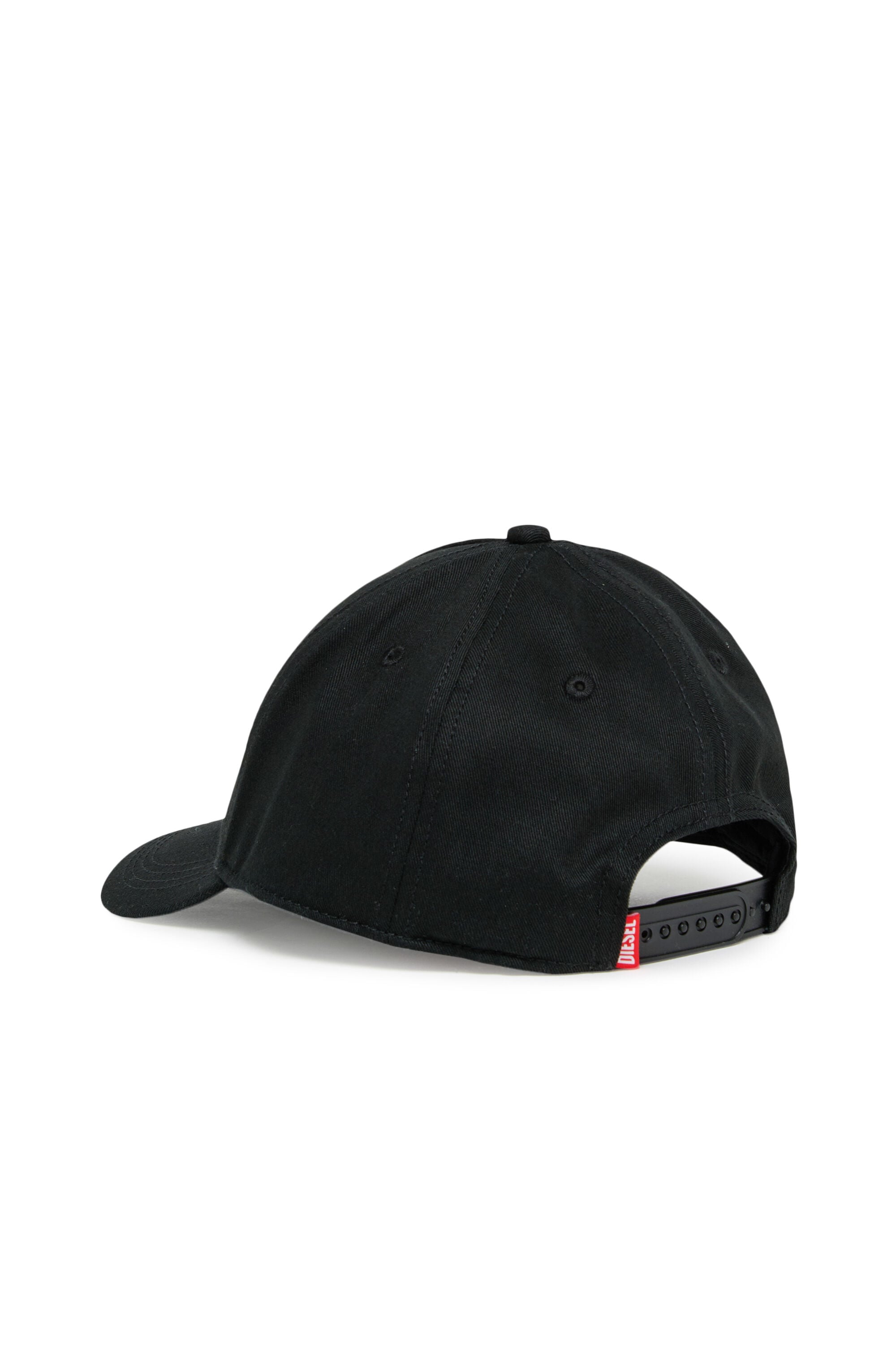 Diesel - FLIMO, Herren Baseballcap mit Oval D Logo-Print in Schwarz - 2