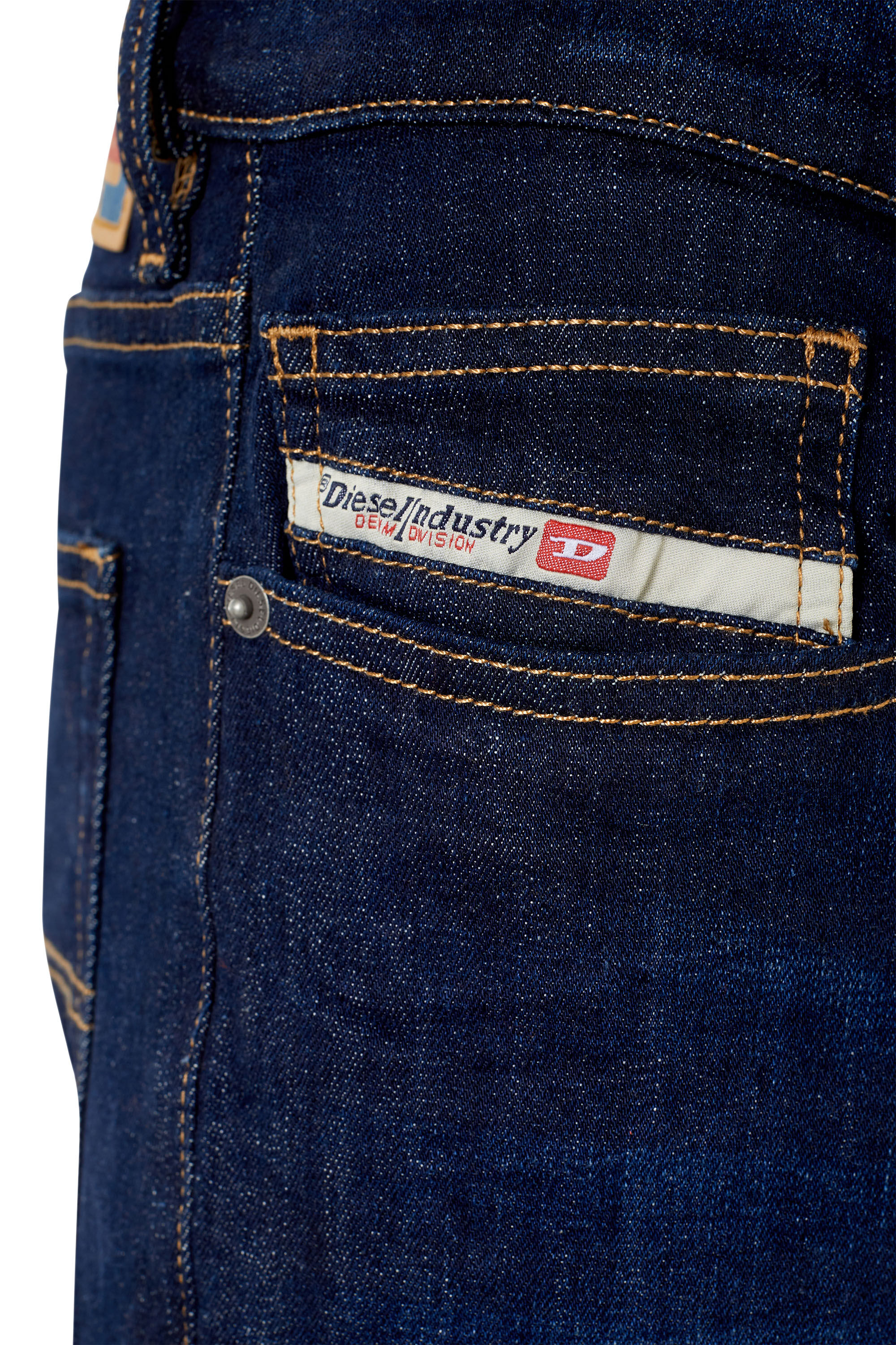 Diesel - Slim Jeans D-Luster 0IHAQ, Blu Scuro - Image 6