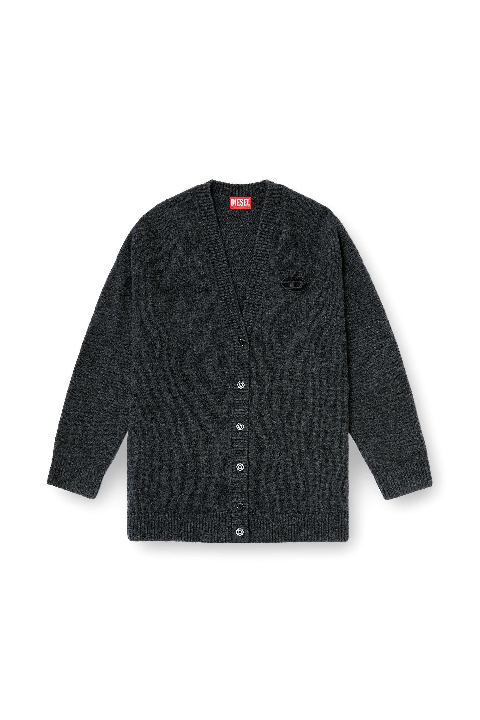 Diesel - M-AREELA, Cardigan in misto lana e alpaca Donna in Multicolor - 2
