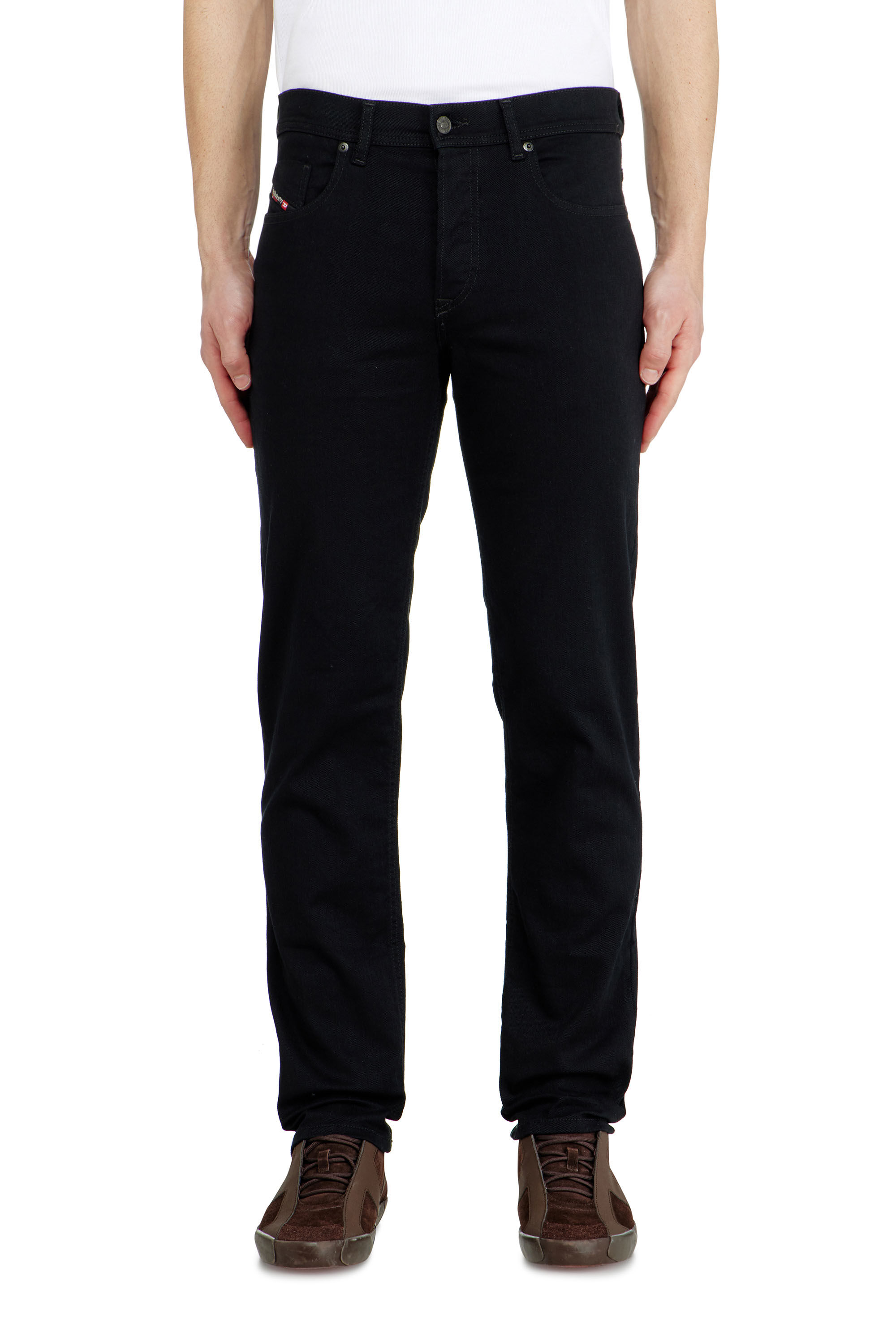 Diesel - Regular Jeans 2023 D-Finitive 069YP Homme, Noir/Gris fonc&eacute; - Image 4