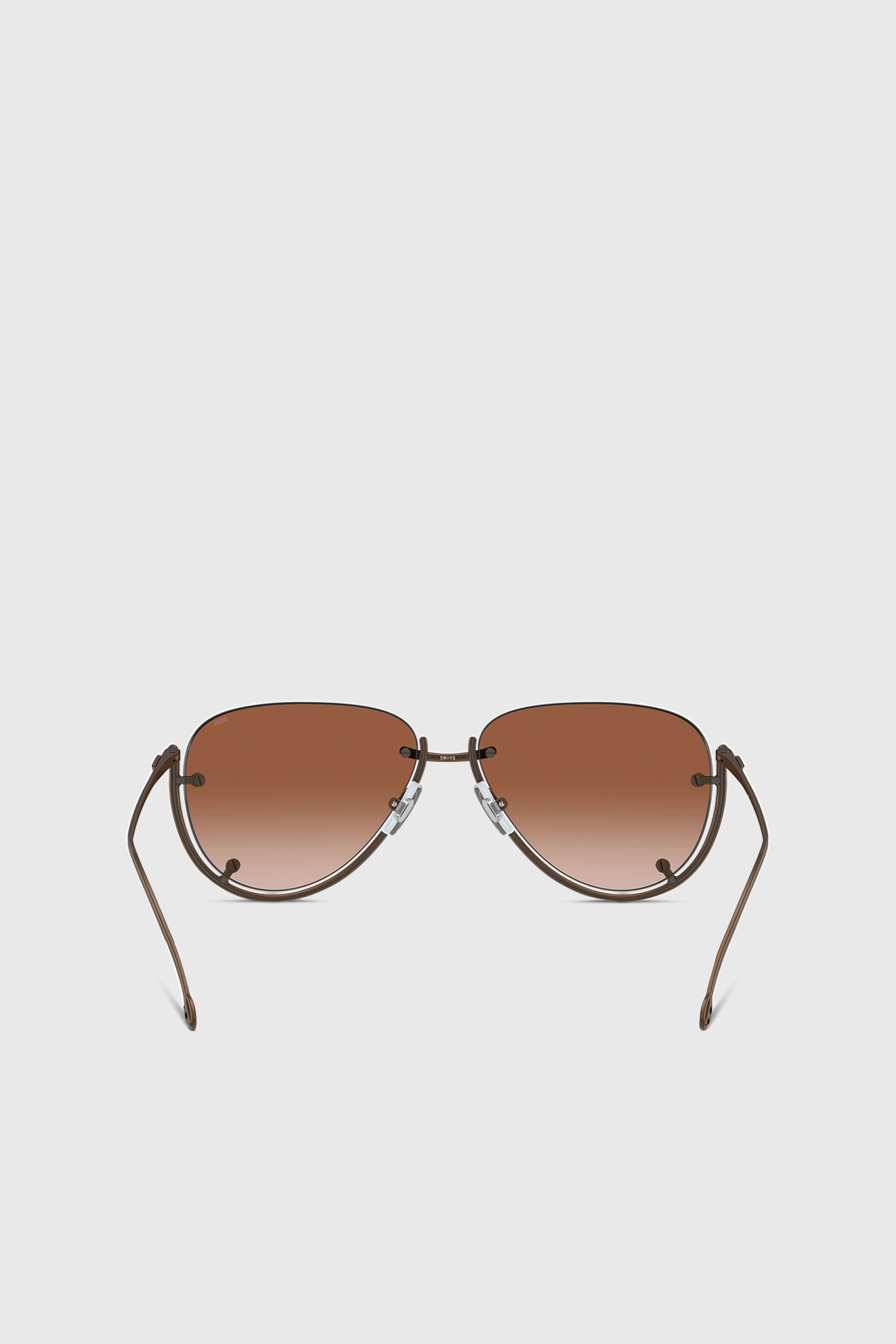 Diesel - 0DL1003, Unisex Brille in Pilotenform in Bronze - 3