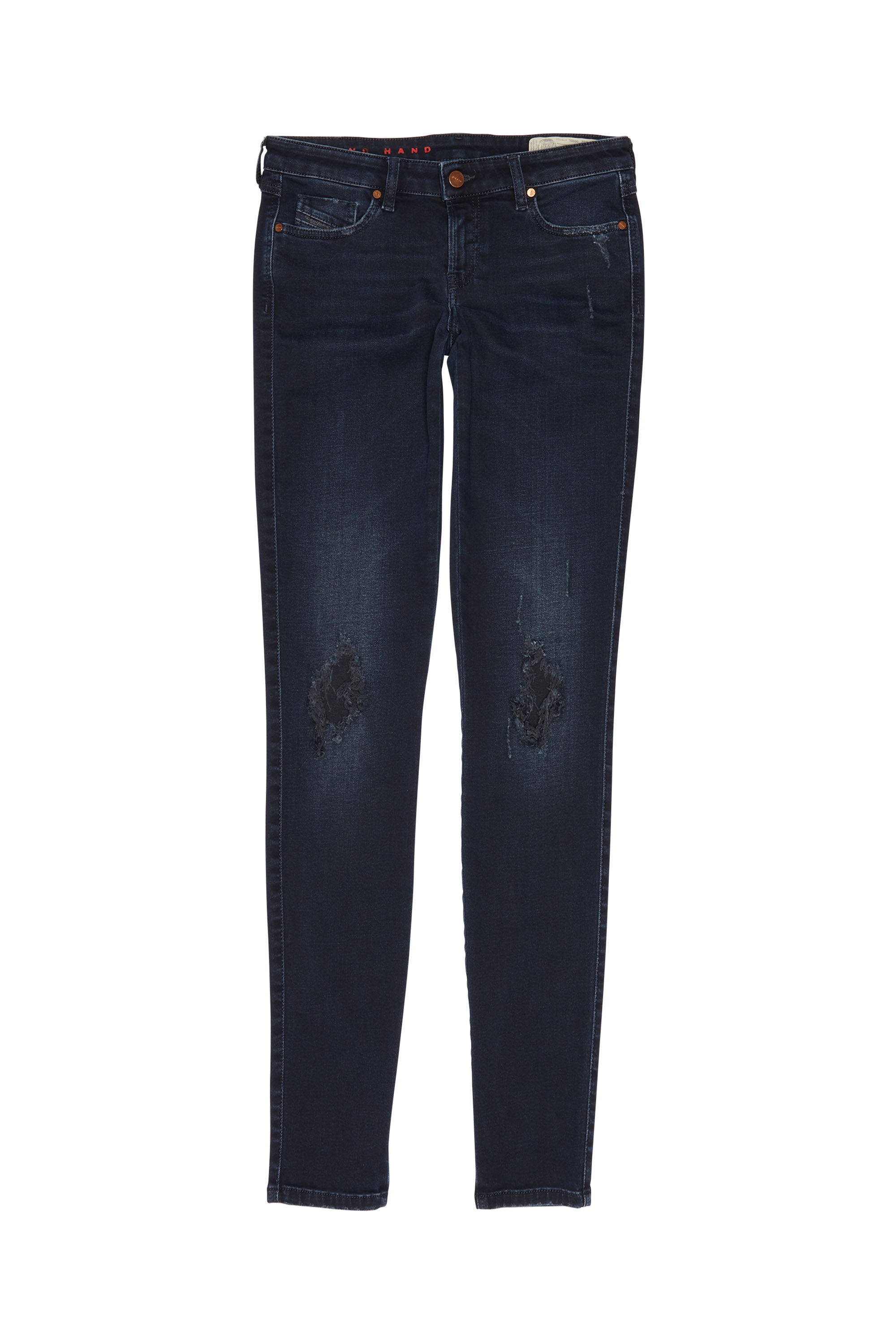 Diesel - GRACEY, Woman's Diesel Woman - Jeans Dark blue in Black/Dark grey - 1
