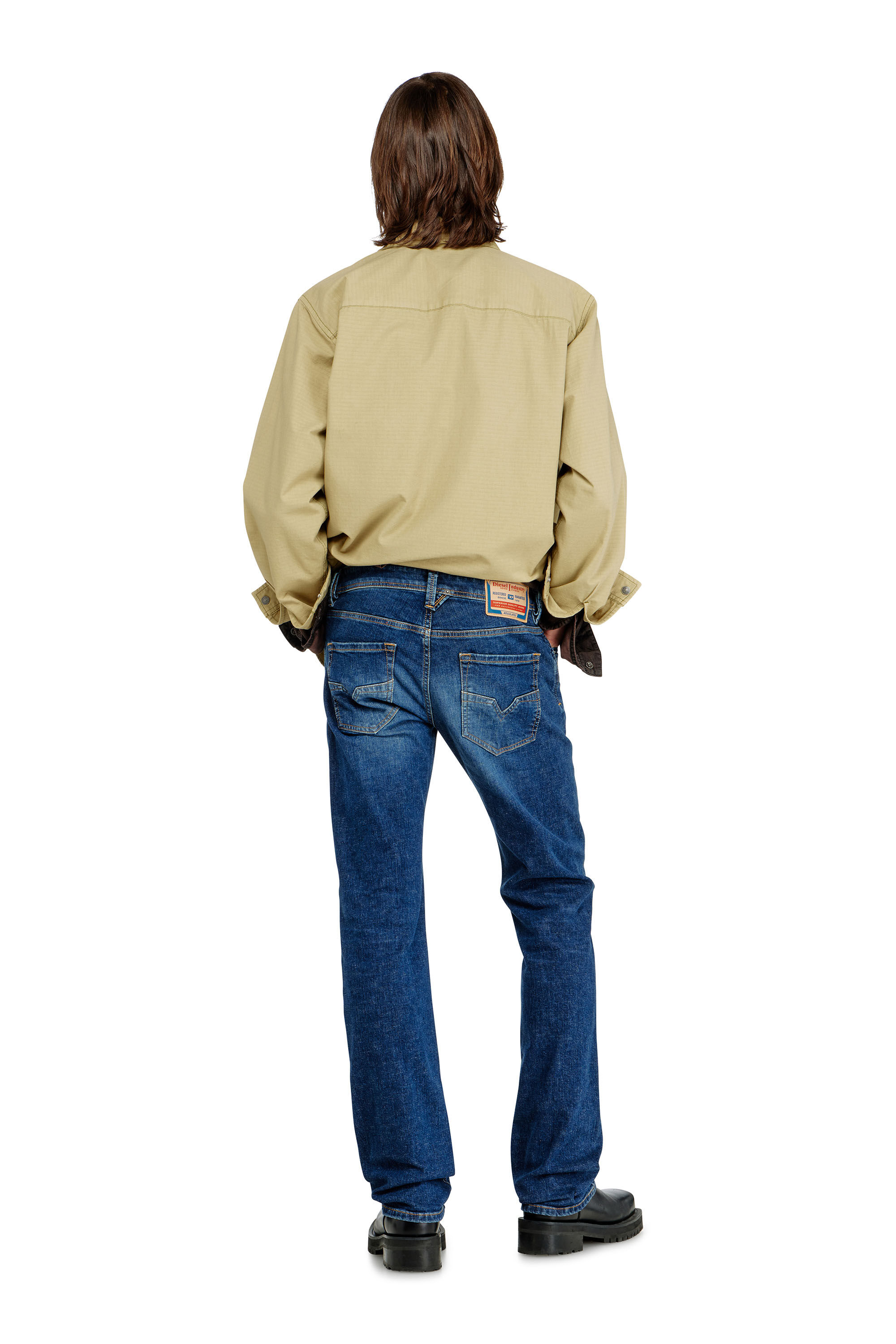 Diesel - Regular Jeans 1985 Larkee 09J47 Uomo, Blu Scuro - Image 3