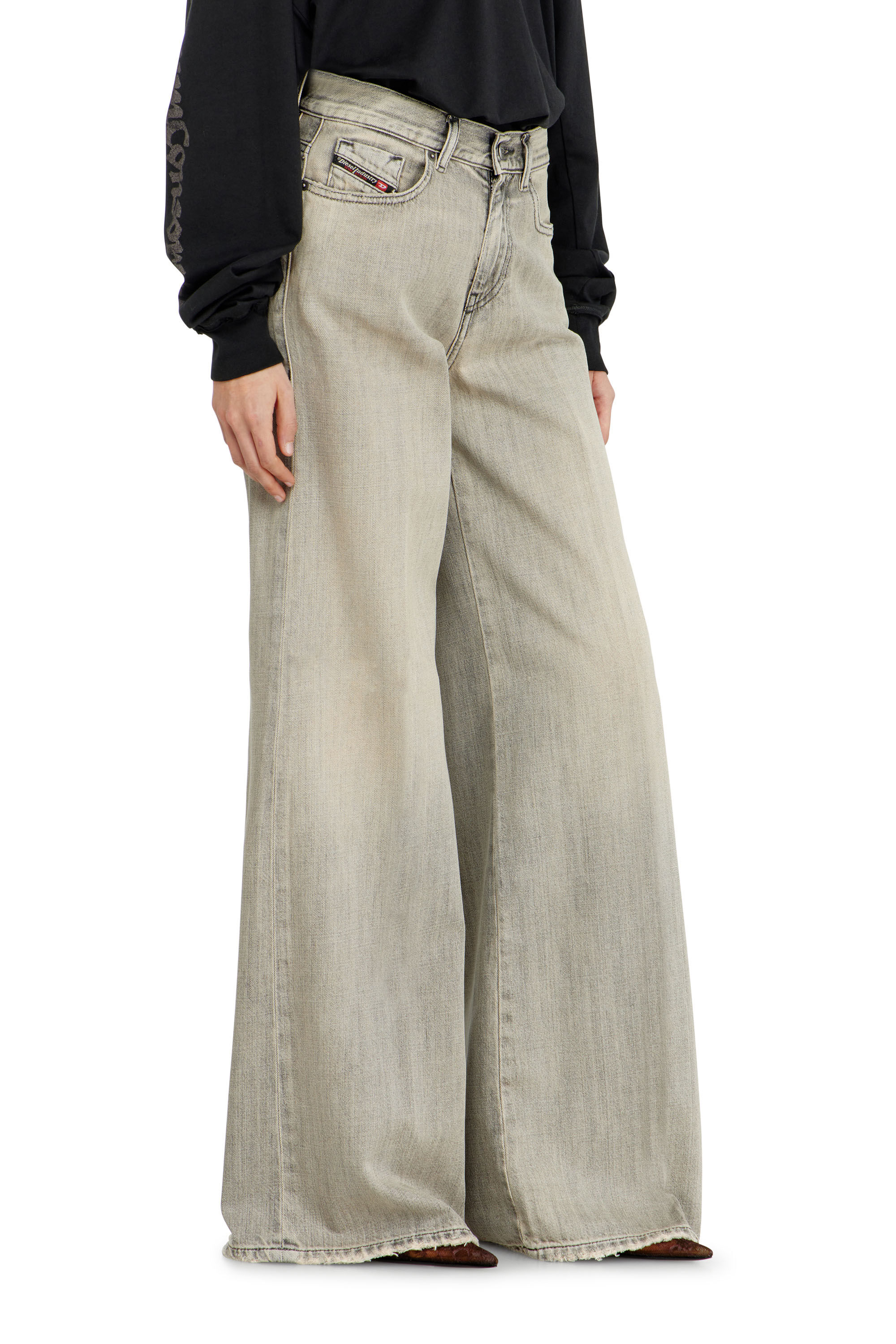 Diesel - Damen Flare Jeans 1978 D-Akemi 068RU, Grau - 7